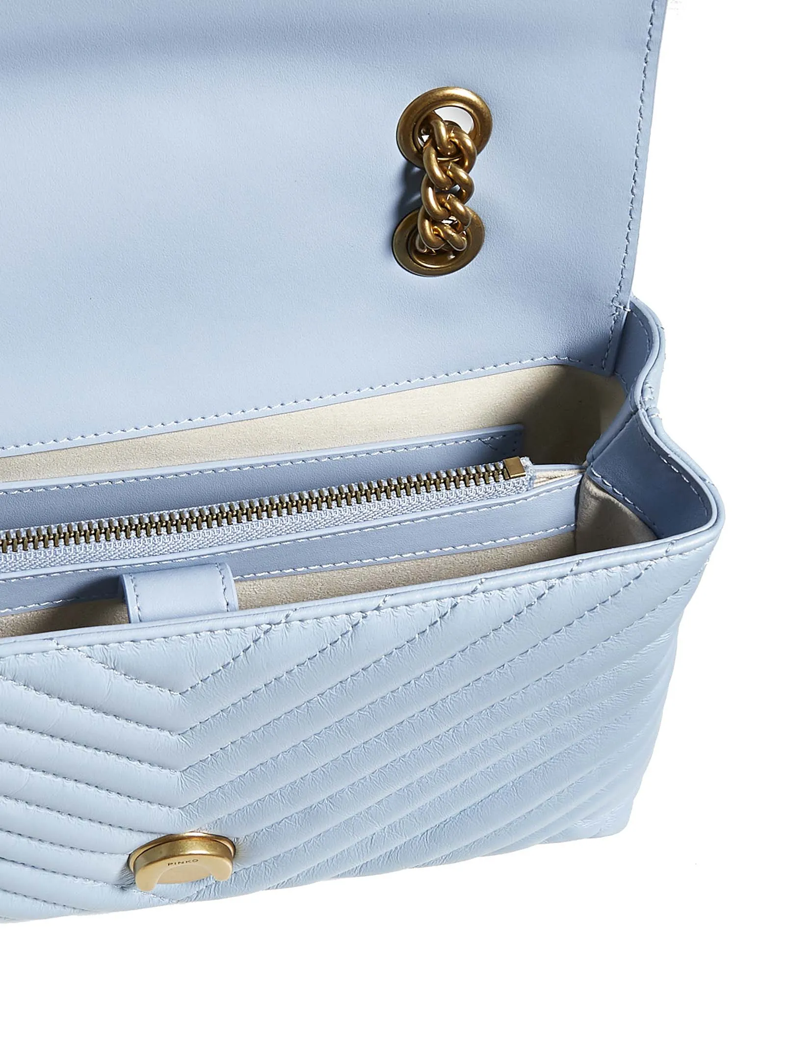 Pinko Love Icon Quilted Shoulder Bag