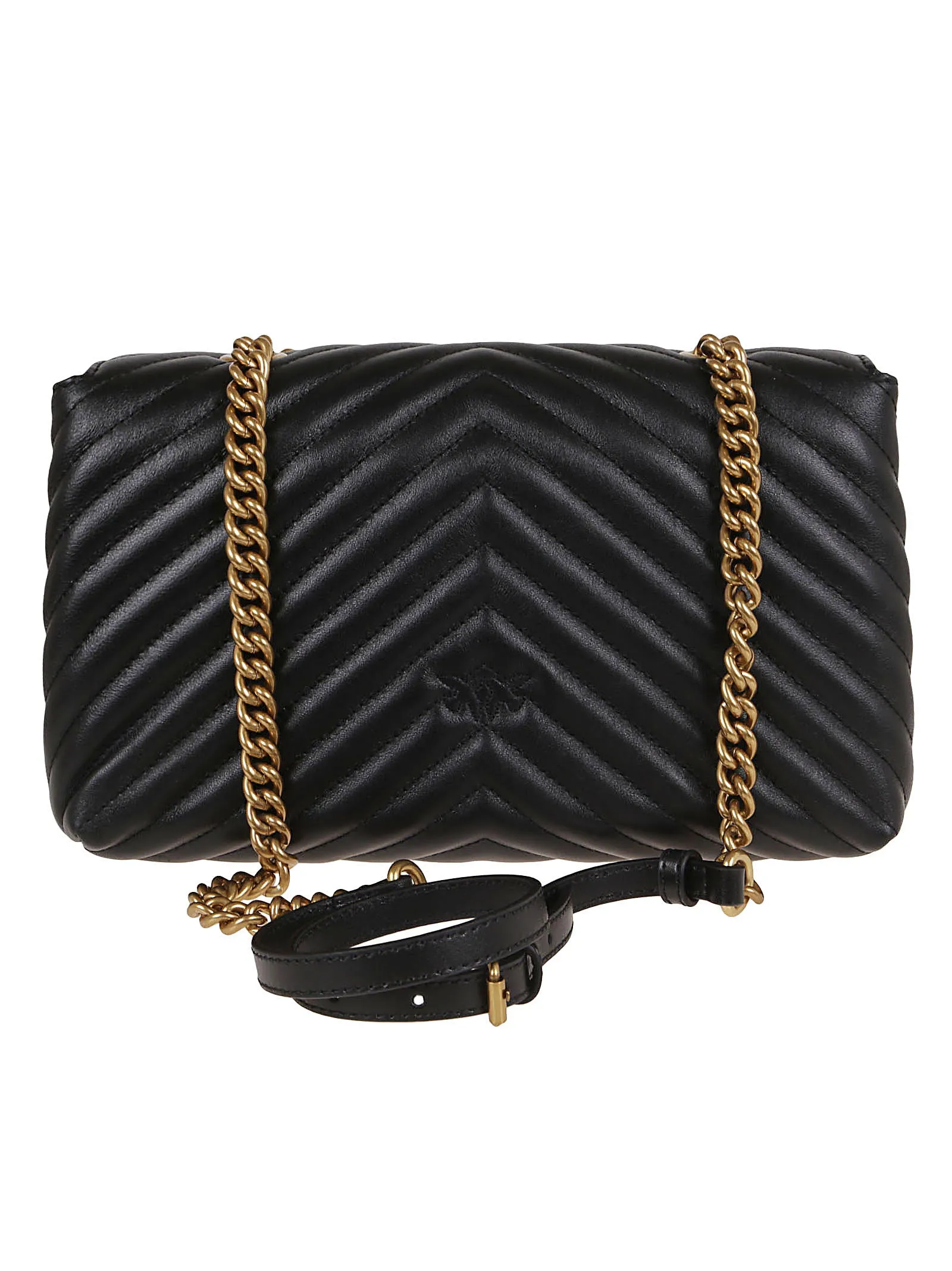 Pinko Love Icon Quilted Shoulder Bag