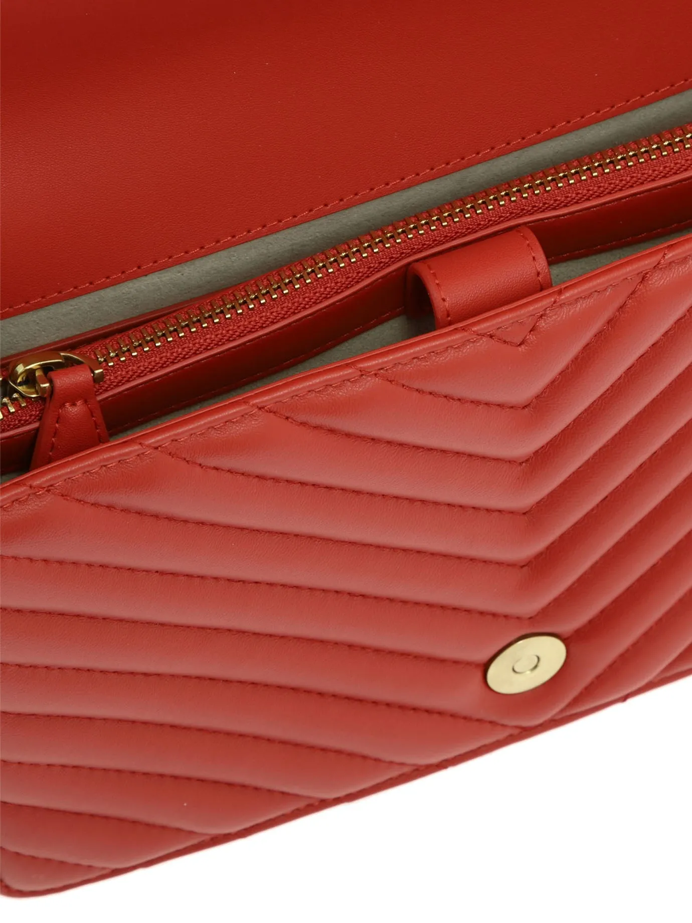 Pinko Quilted Mini Love Crossbody Bag