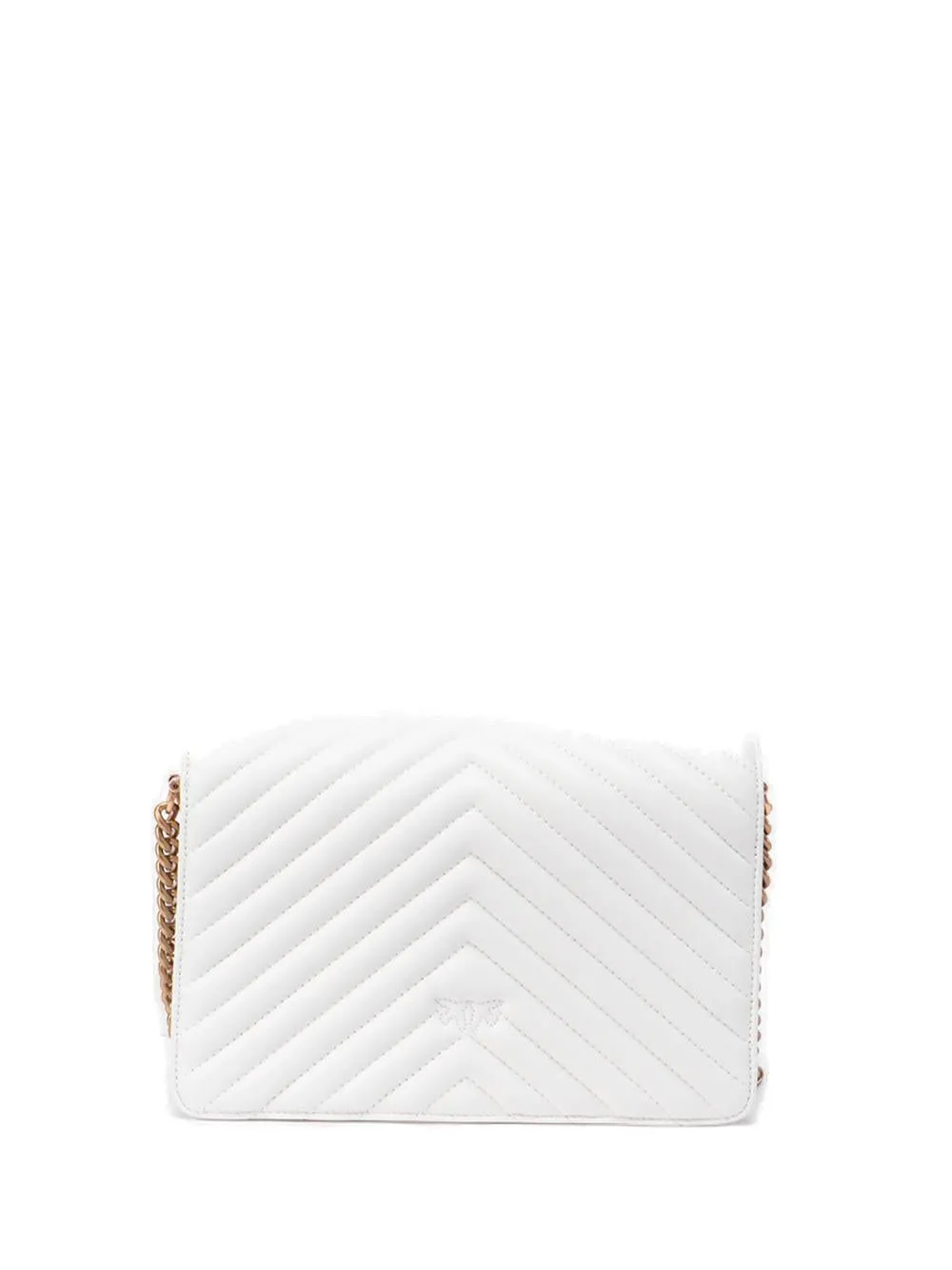 Pinko Quilted Mini Love Crossbody Bag