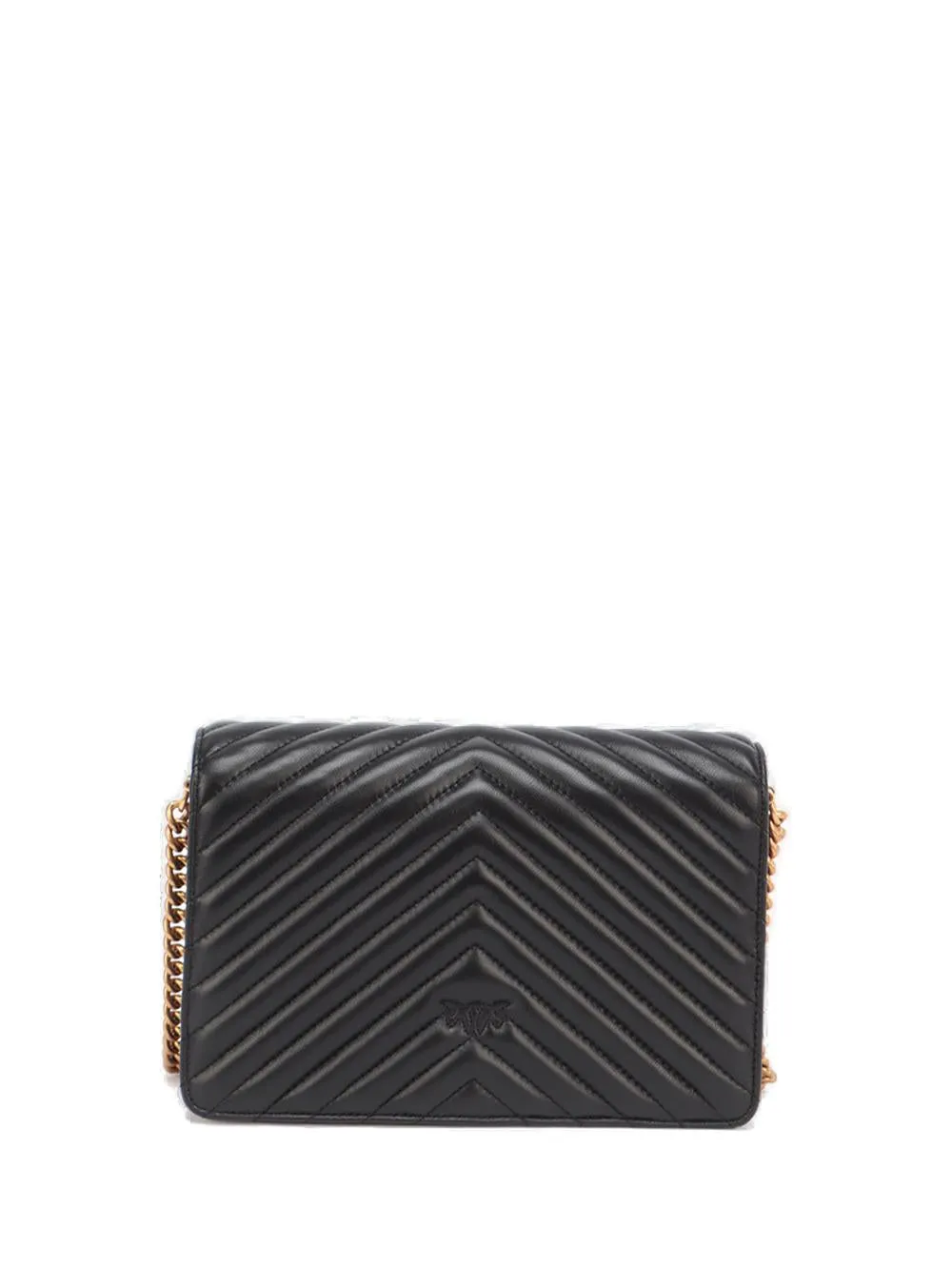 Pinko Quilted Mini Love Crossbody Bag