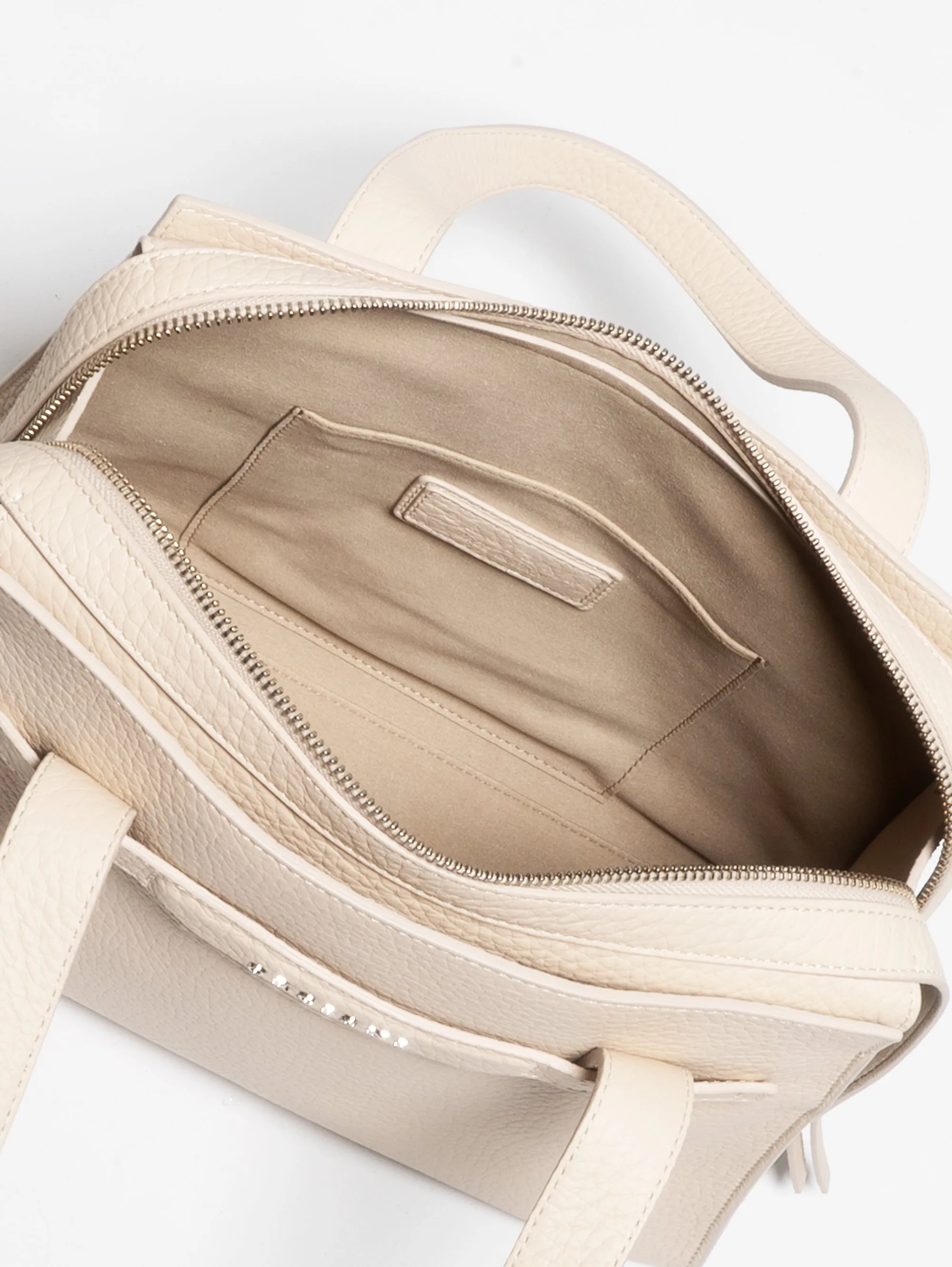 Posh Ivory Handbag
