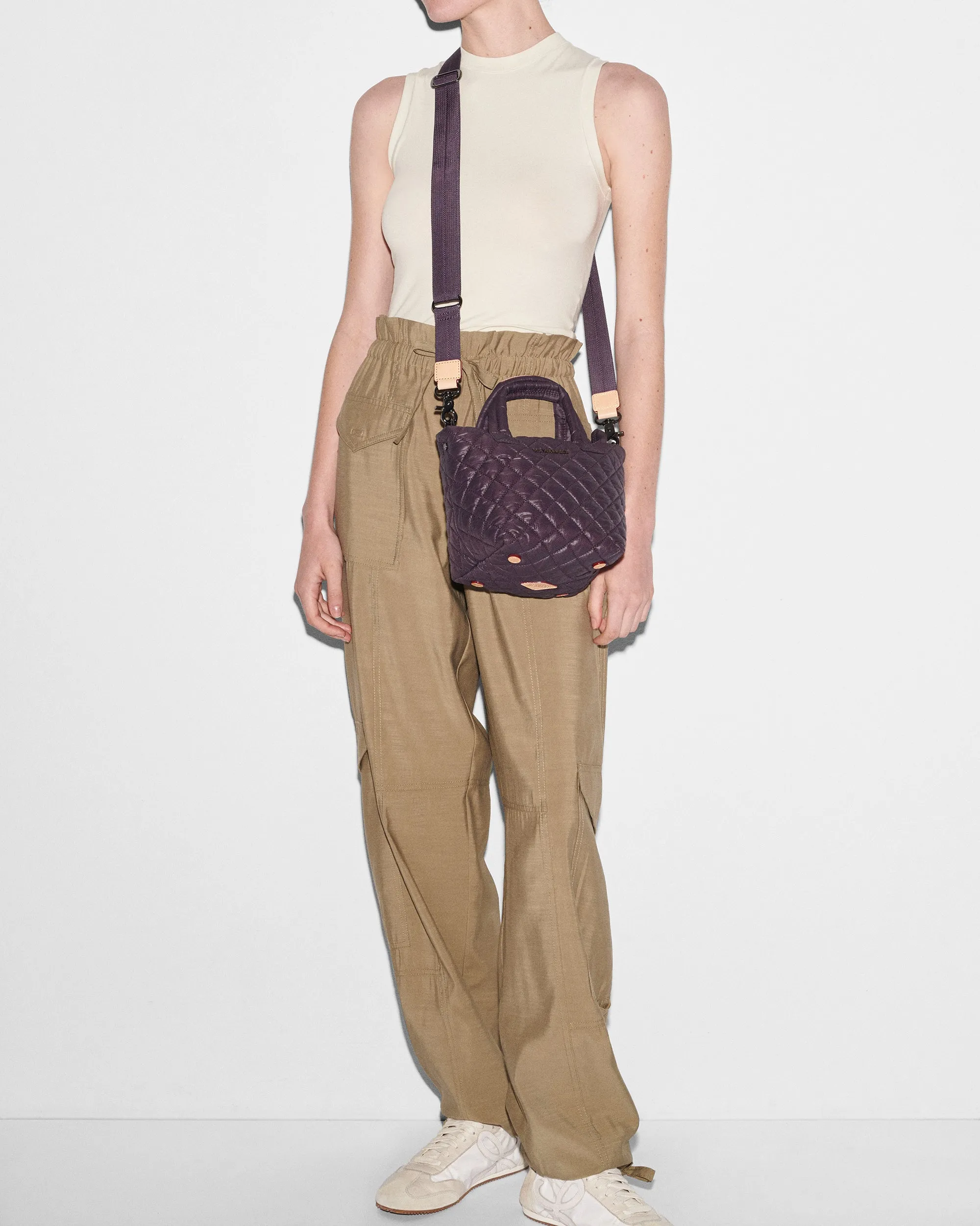 Raisin Micro Metro Tote Deluxe