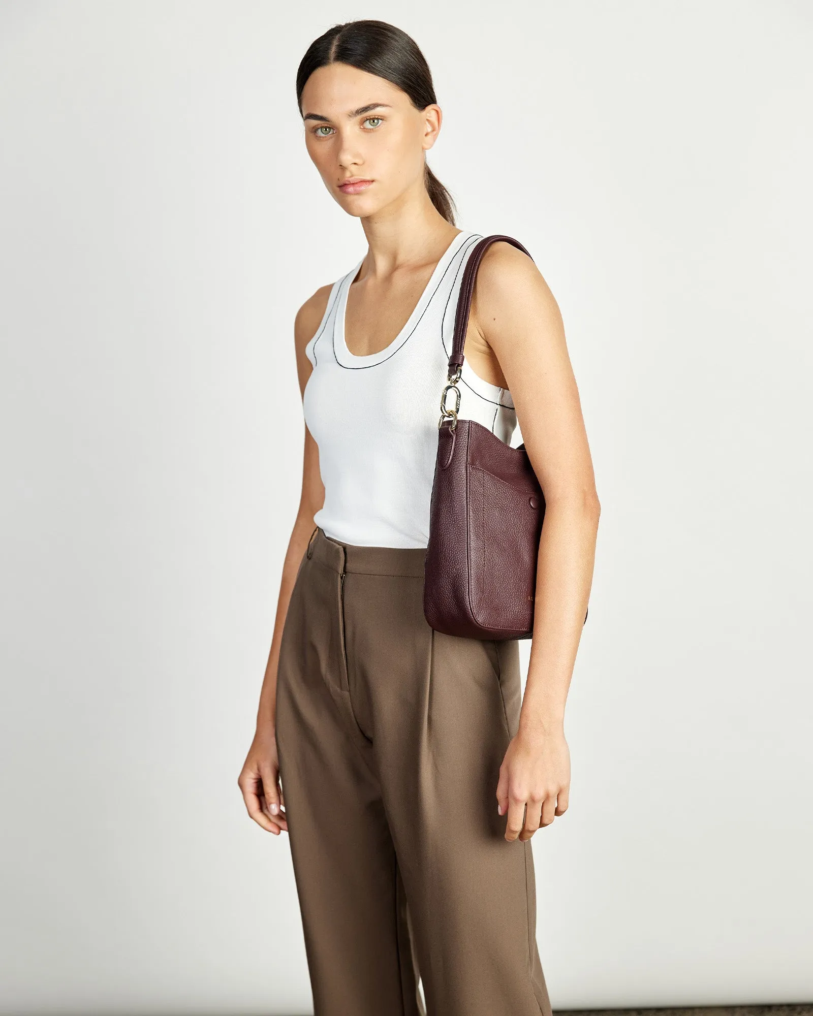 Saben Rosie Shoulder Bag Merlot