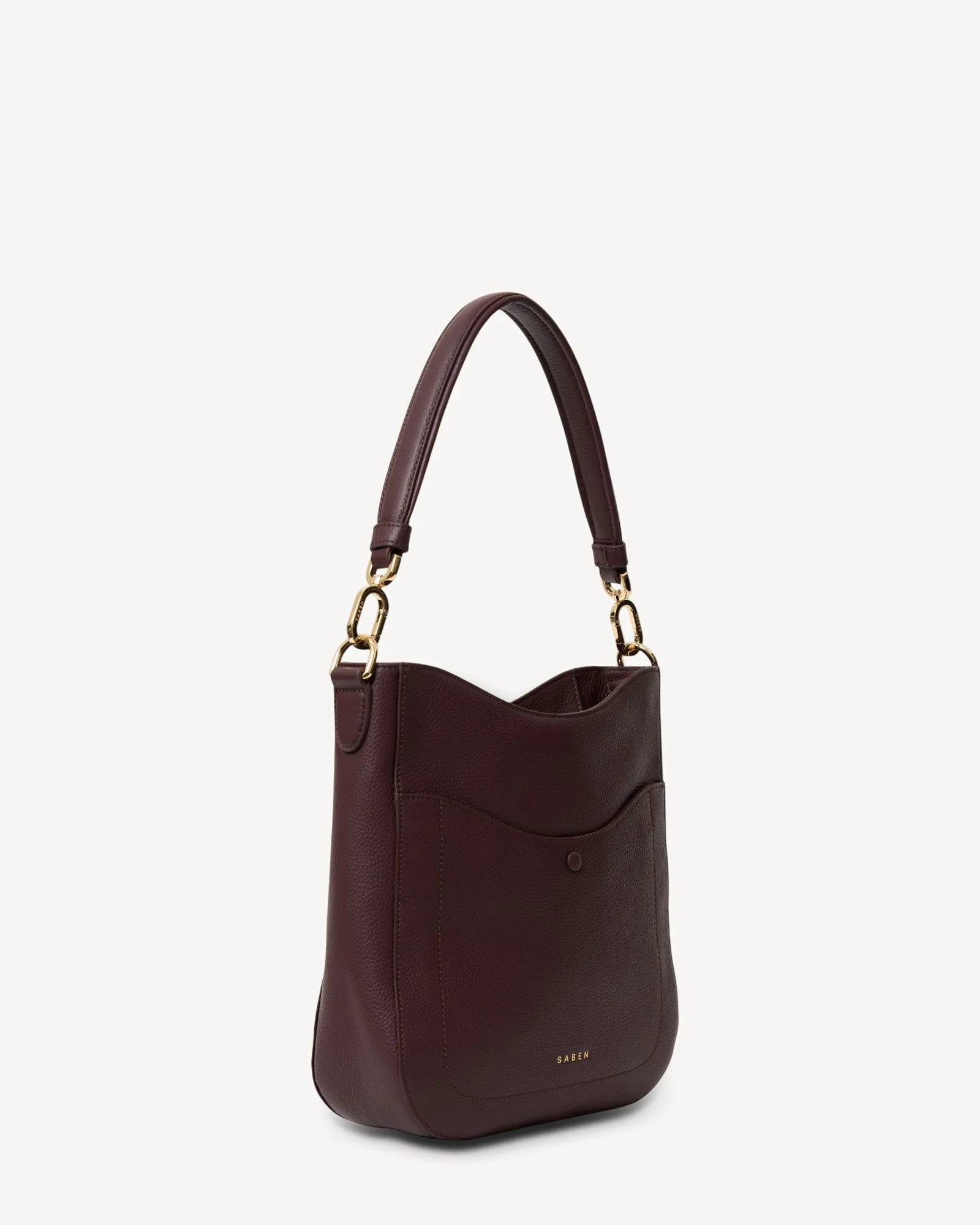 Saben Rosie Shoulder Bag Merlot