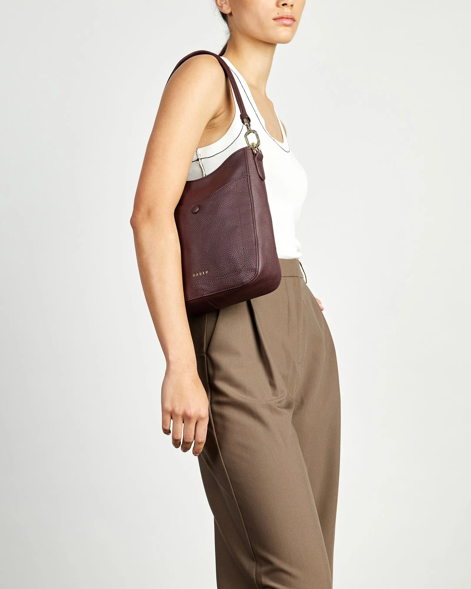 Saben Rosie Shoulder Bag Merlot