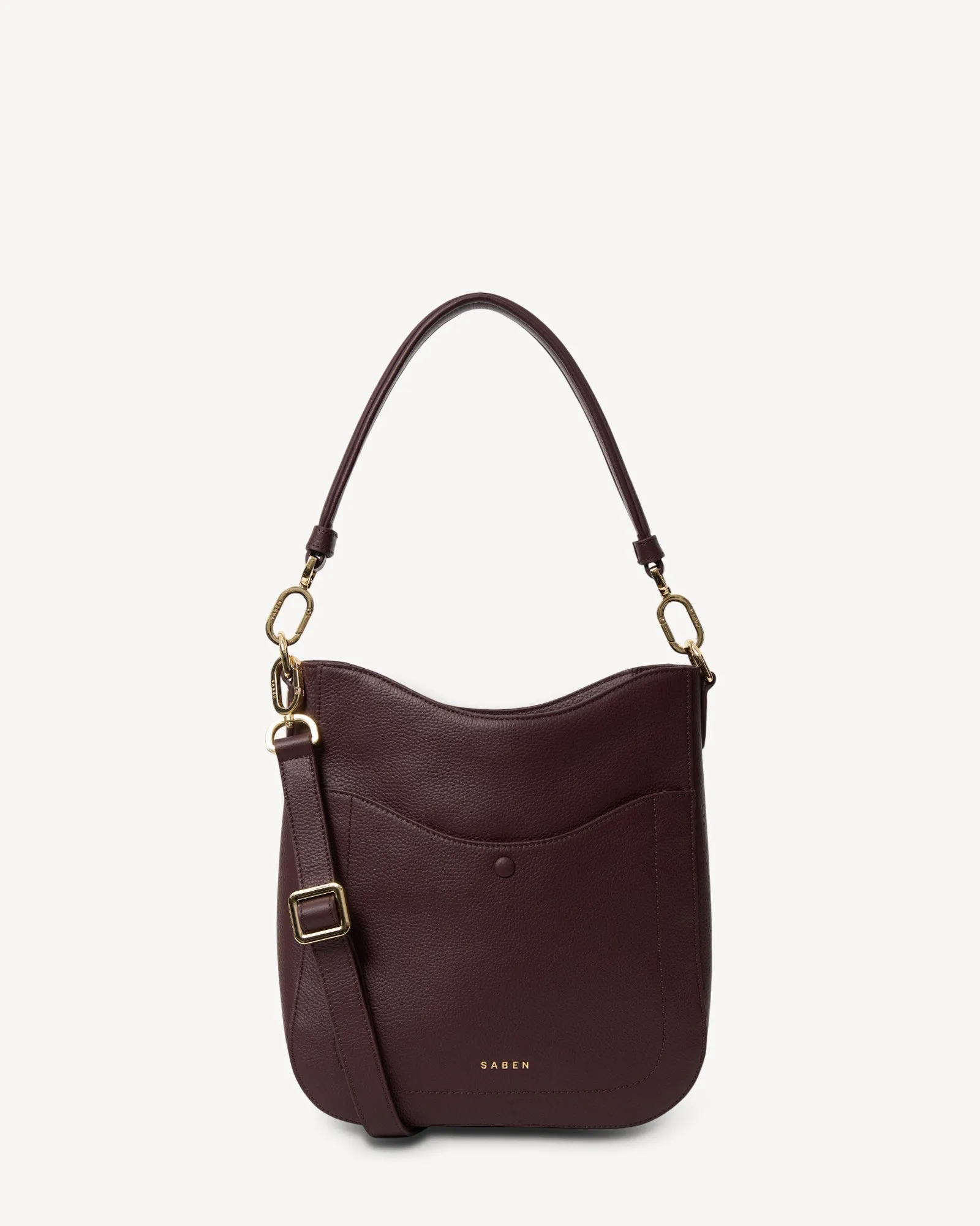 Saben Rosie Shoulder Bag Merlot