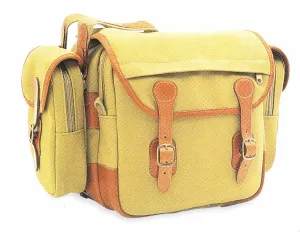 Series 5 Camera Bag - Khaki Canvas / Tan Leather
