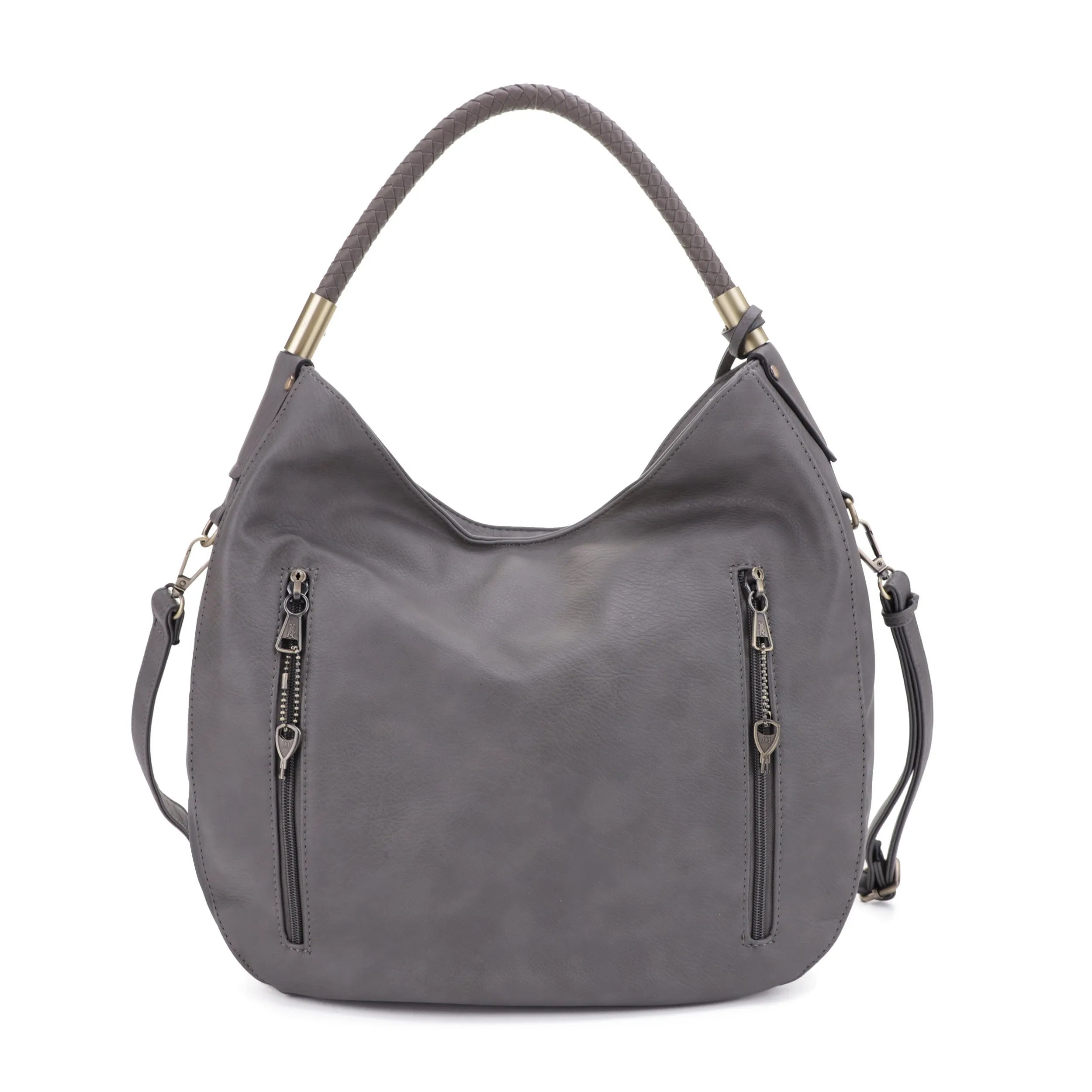 Sienna Concealed Carry Lock and Key Tassel Hobo Shoulder Bag