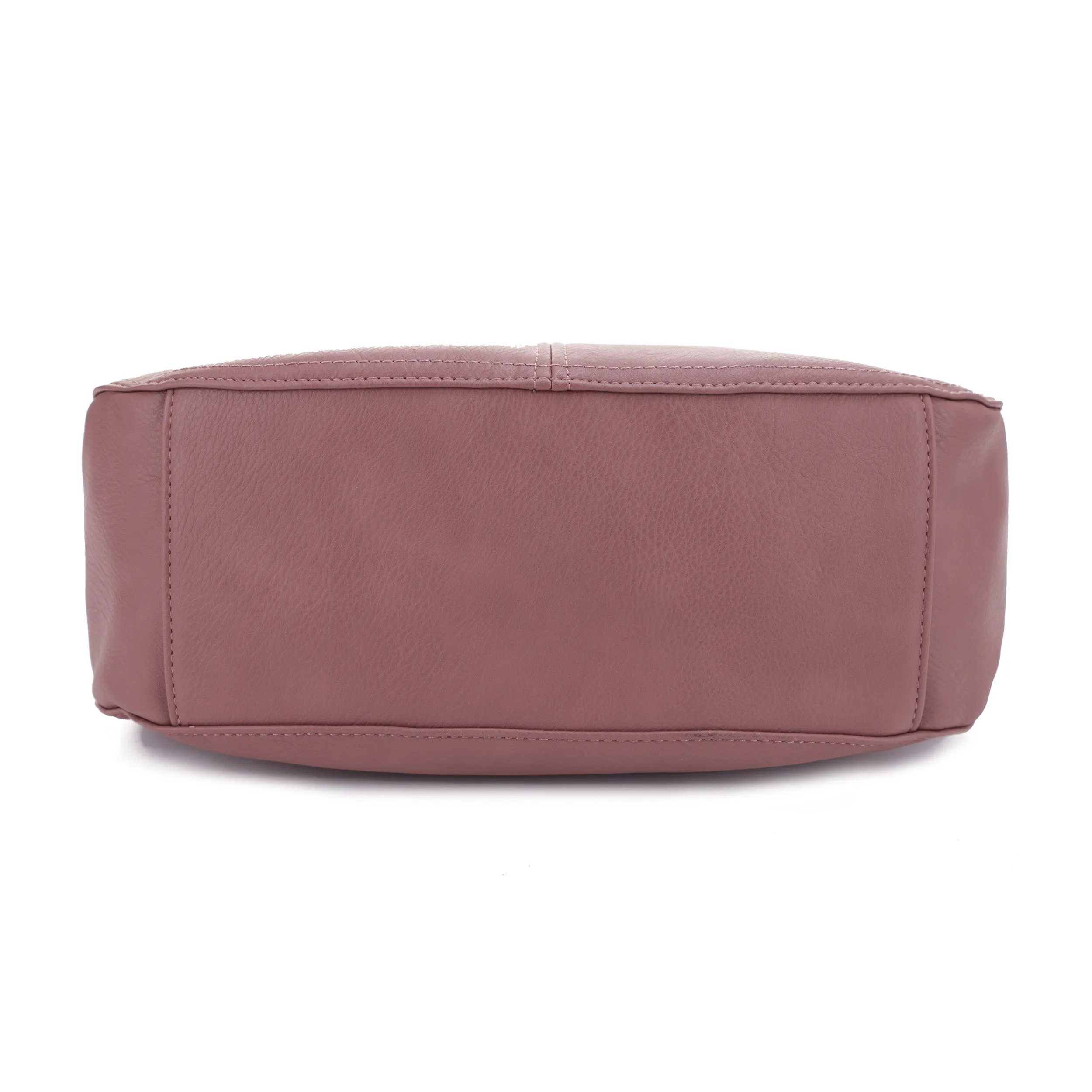 Sienna Concealed Carry Lock and Key Tassel Hobo Shoulder Bag