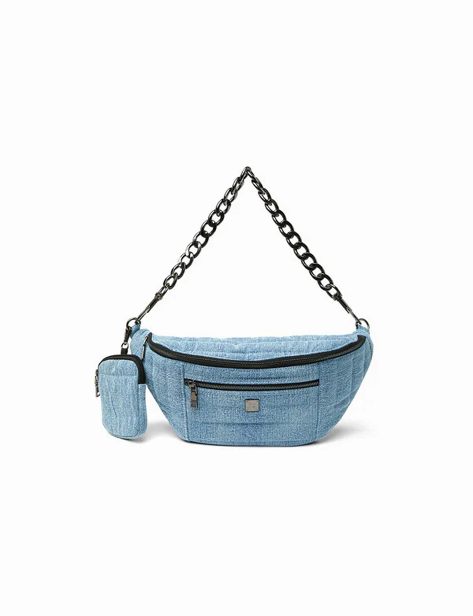 Sister Sling Bag, Light Washed Denim