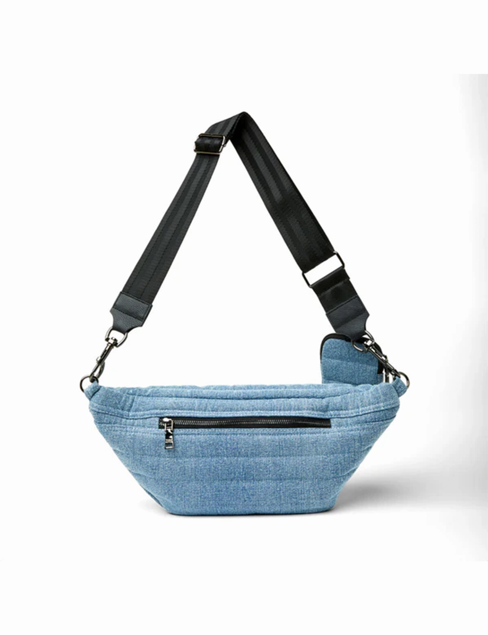Sister Sling Bag, Light Washed Denim