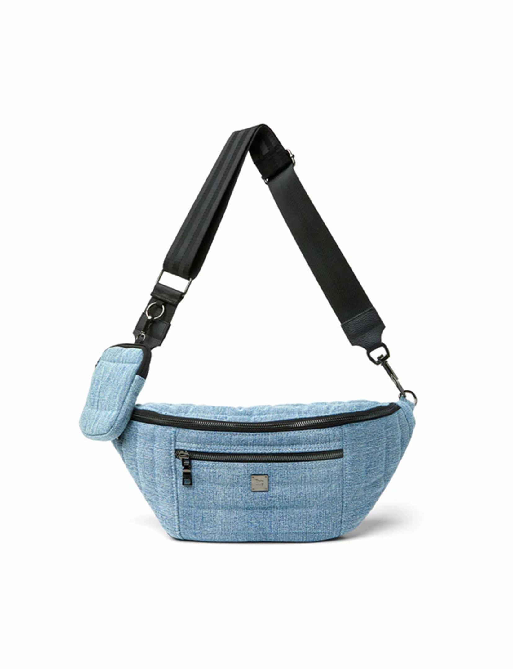 Sister Sling Bag, Light Washed Denim