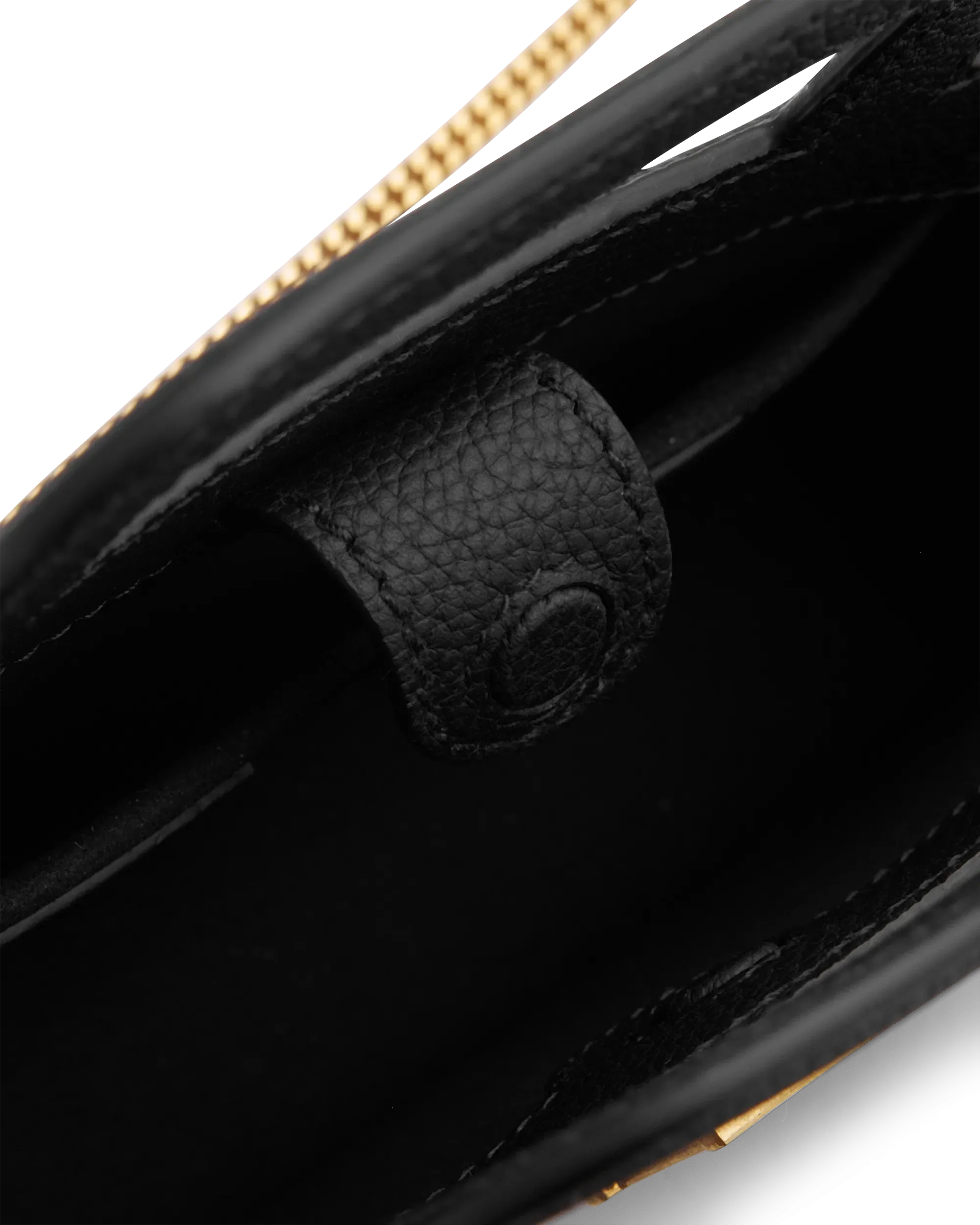 Small B-Buzz Grained Leather Top Handle Bag