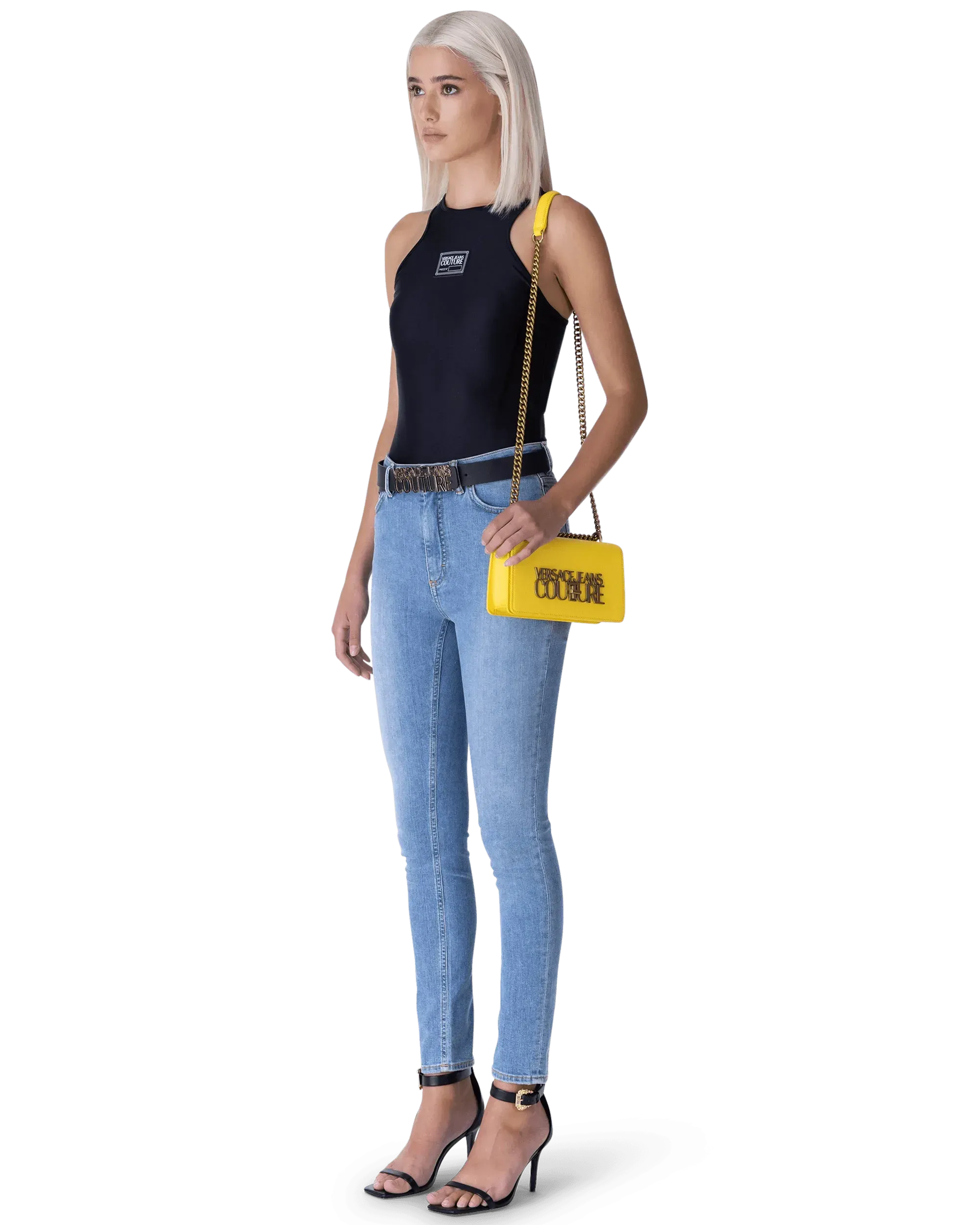 Small Chain-link Shoulder Bag