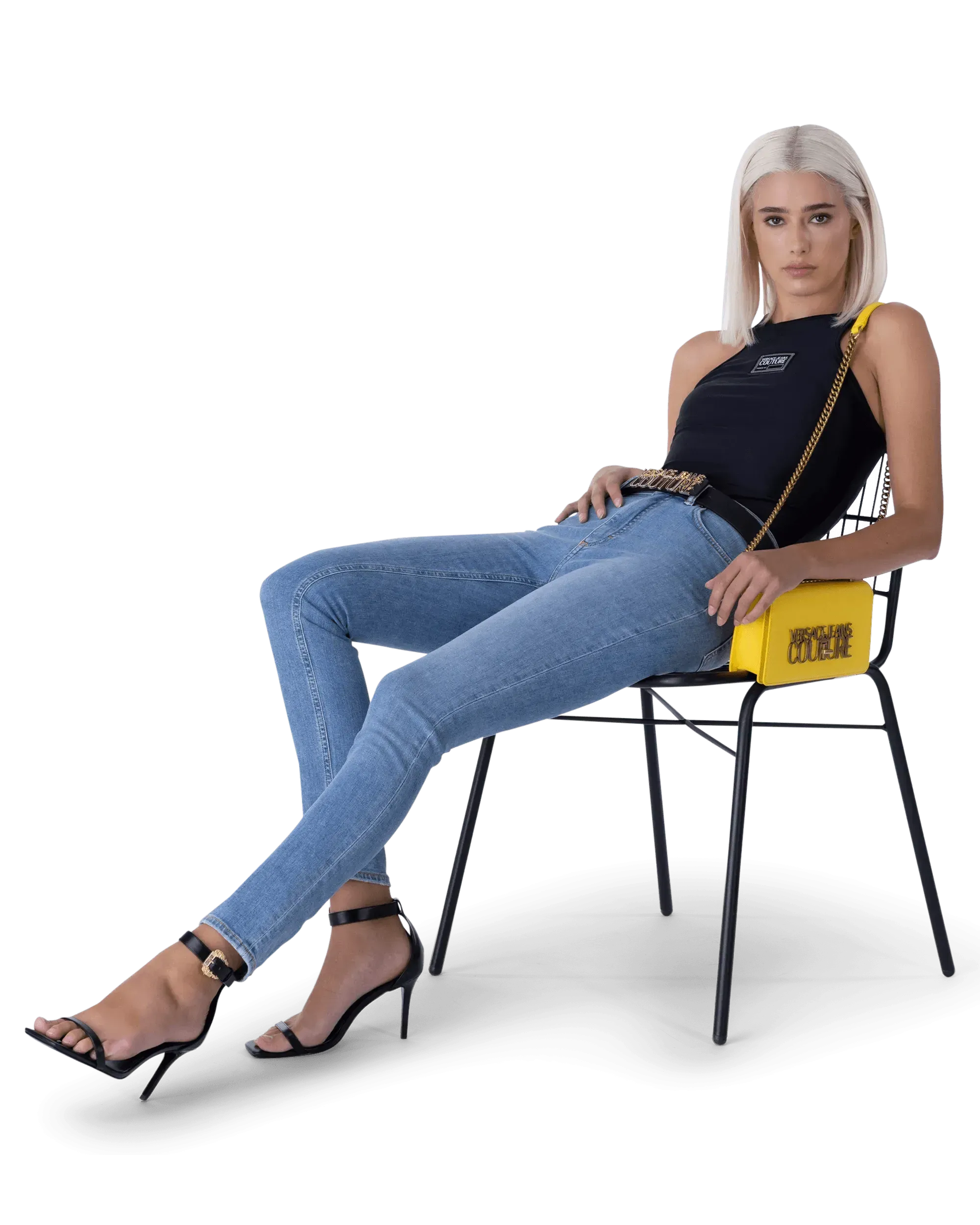 Small Chain-link Shoulder Bag