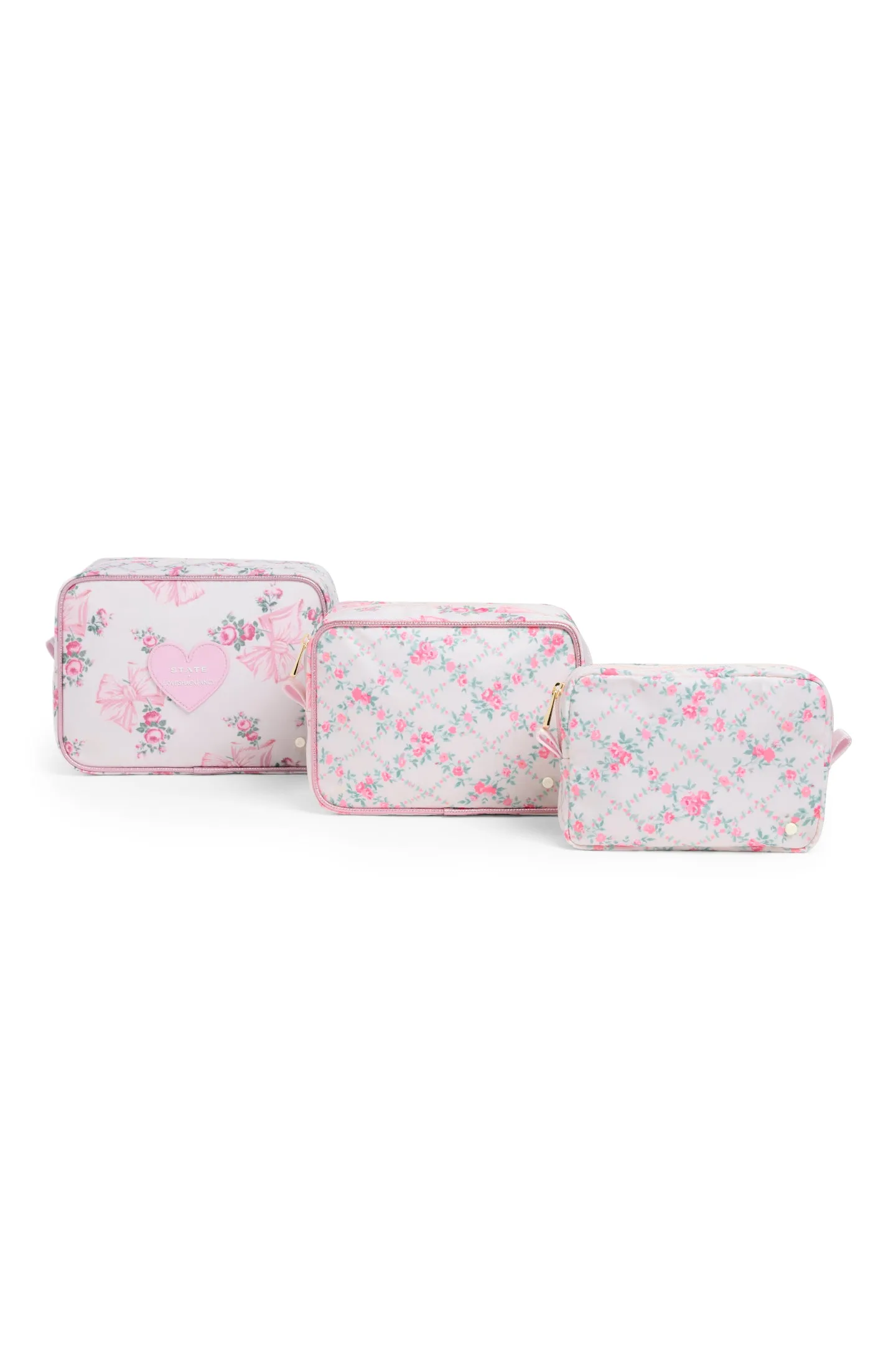 STATE x LoveShackFancy Travel Pouch Set