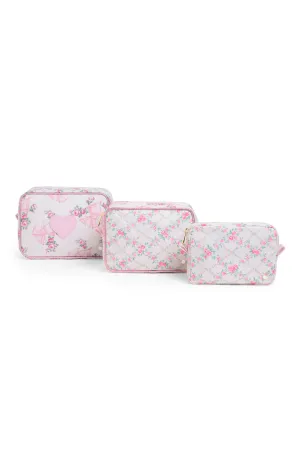 STATE x LoveShackFancy Travel Pouch Set