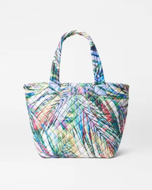 Summer Palm Medium Metro Tote Deluxe