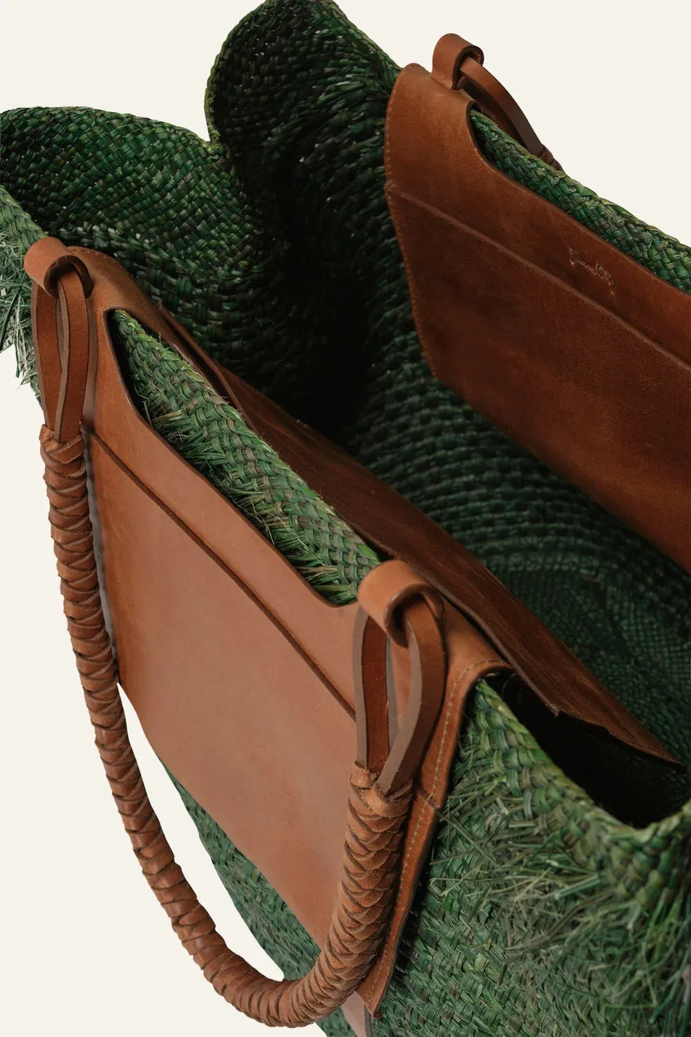 Telling Stories Bag in Green