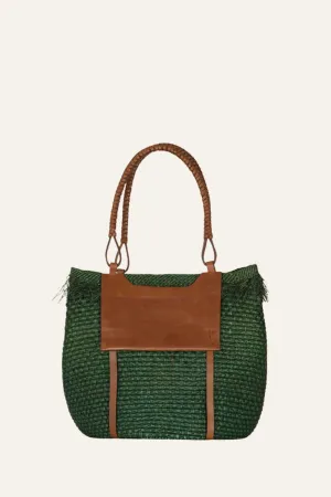 Telling Stories Bag in Green