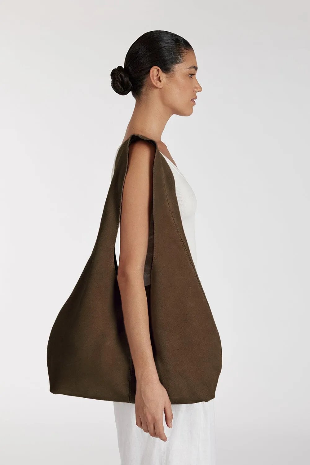 THE BALI TAILOR  CLOVER  BAG COCOA