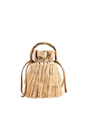 Tiki Fringe Bag - Natural