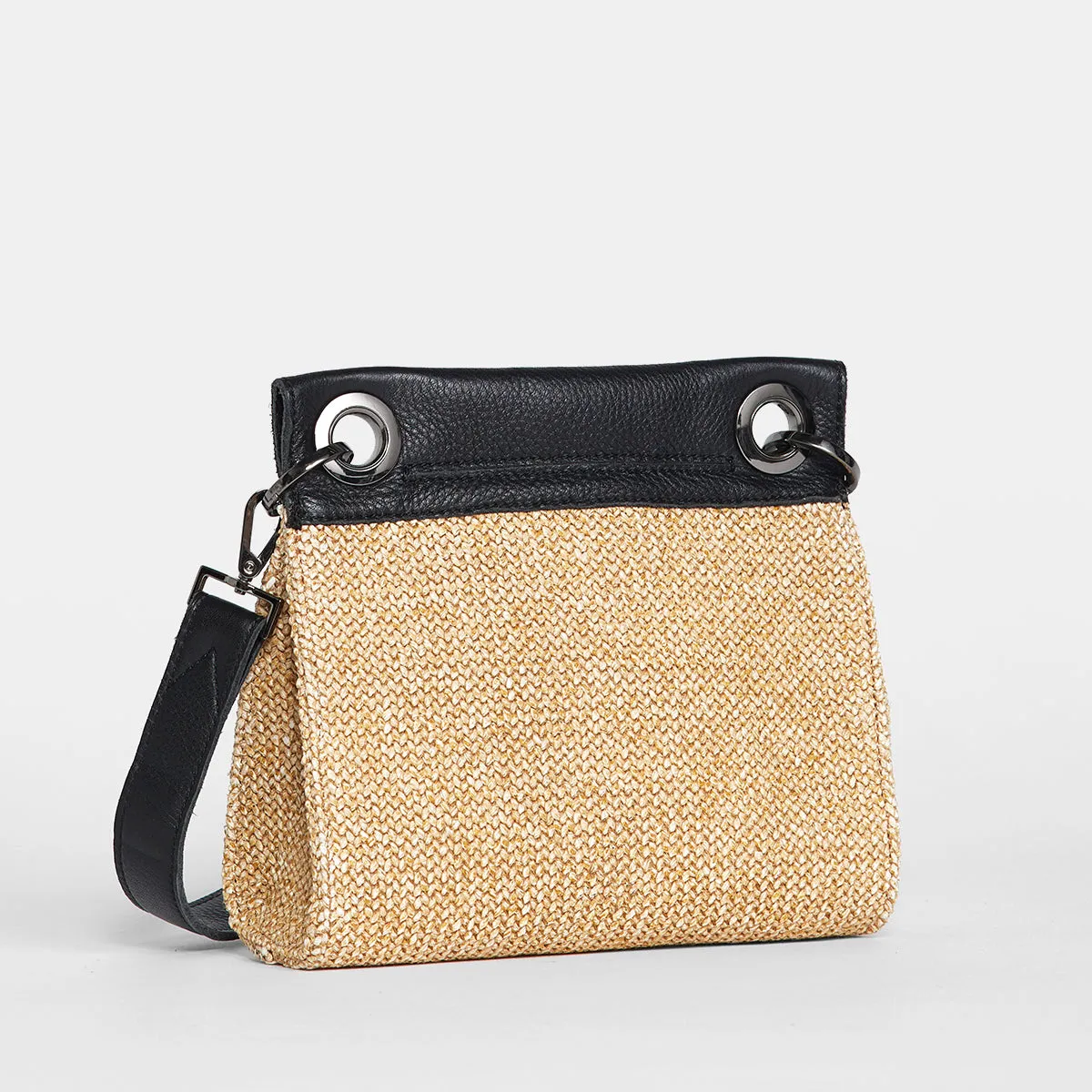 Tony | Chaparral Raffia/Gunmetal | Sml