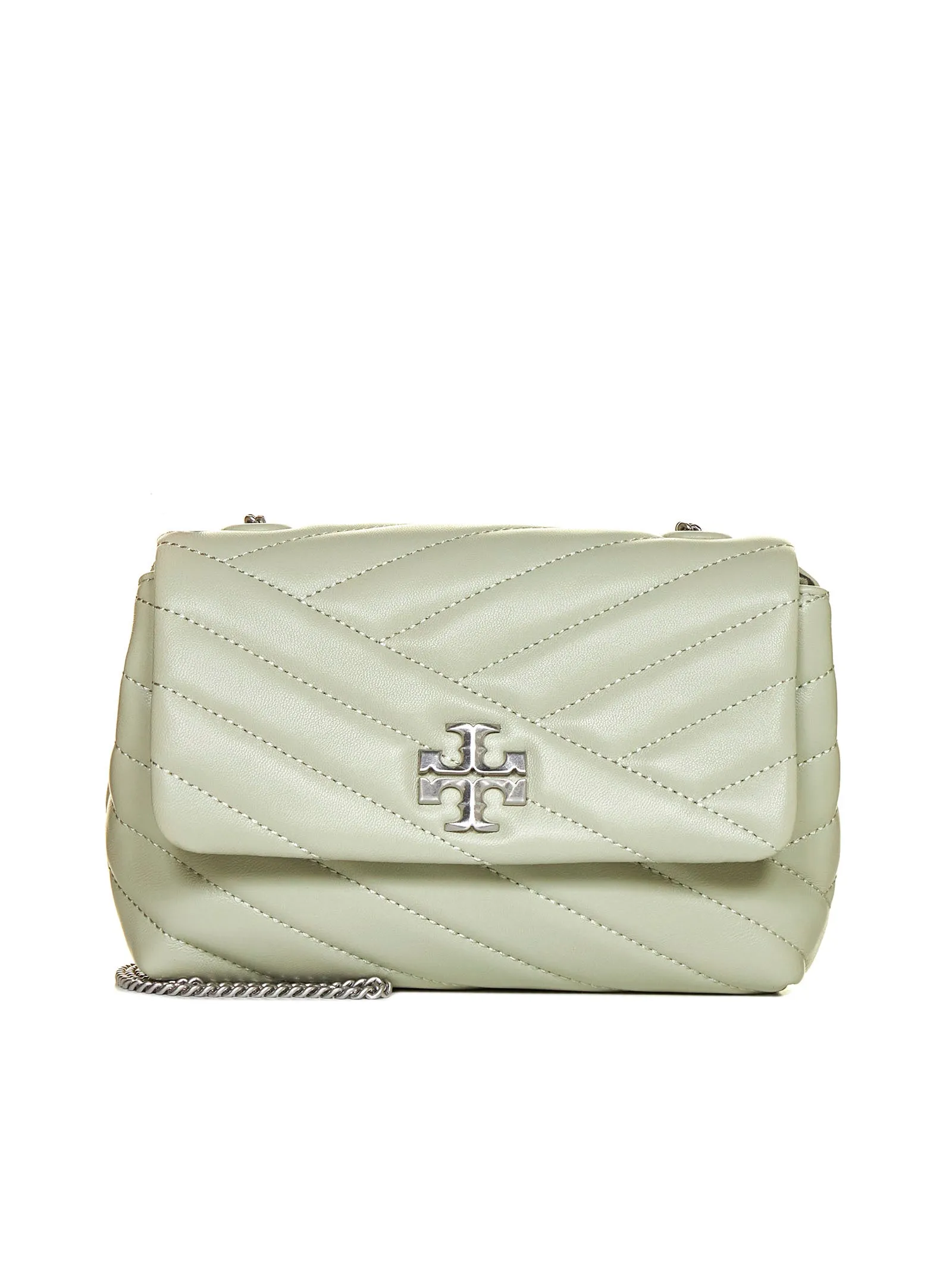 Tory Burch Kira Quilted Logo Plaque Crossbody Bag
