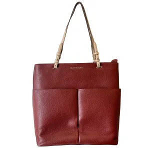 Tote Designer By Michael Kors In Red, Size:Large