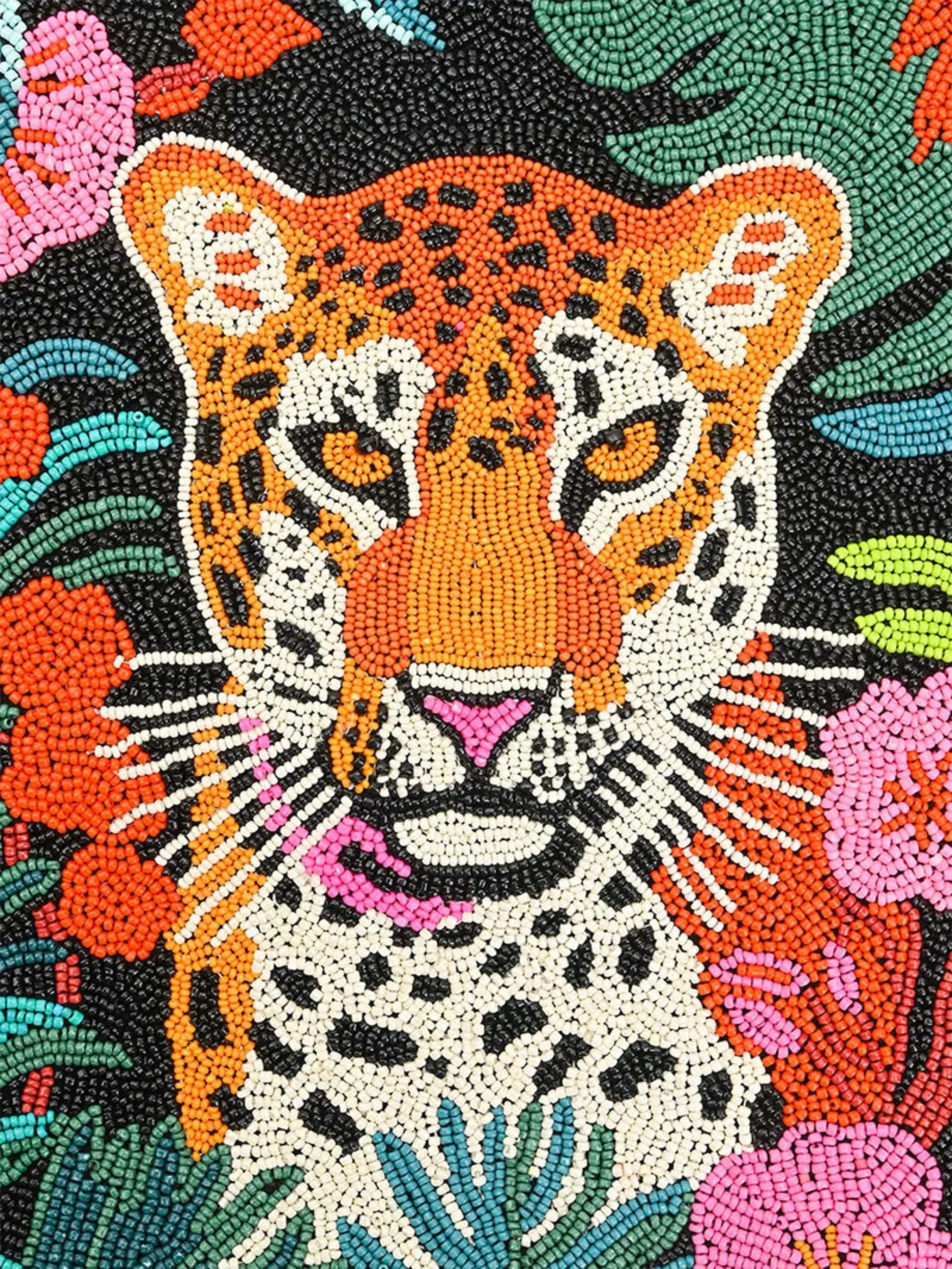 Tropical Leopard Tote