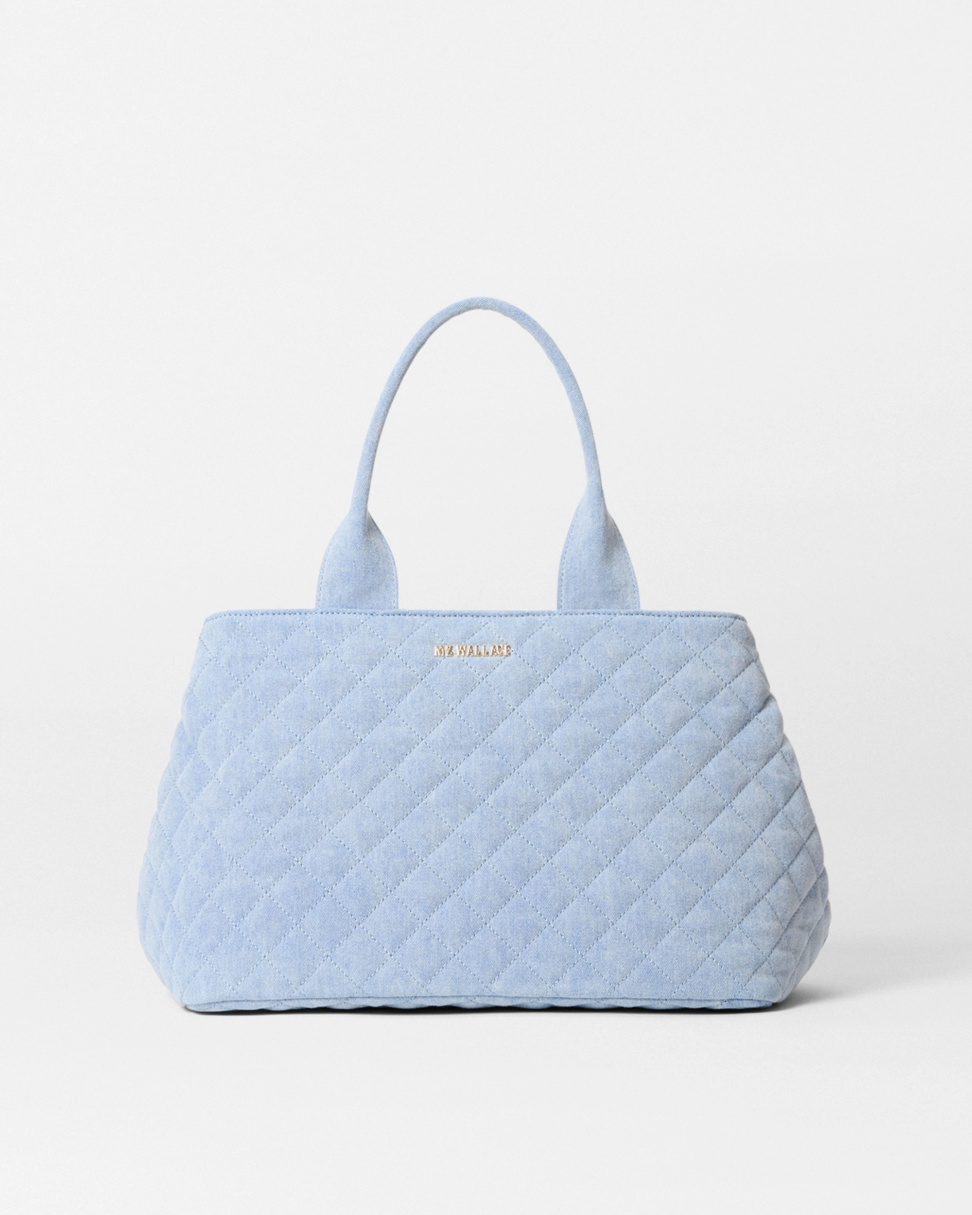 True Light Denim Medium Metro City Tote