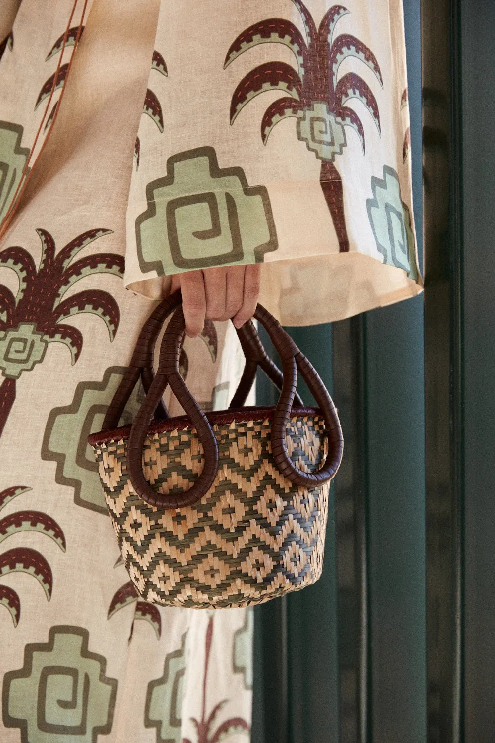 Understanding Of The Cosmos Mini Bucket Bag