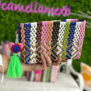 Upcycled Handwoven Crossbody Convertible - Amanda