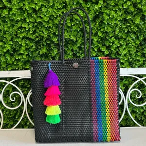 Upcycled Handwoven MD Convertible Tote - Cindy
