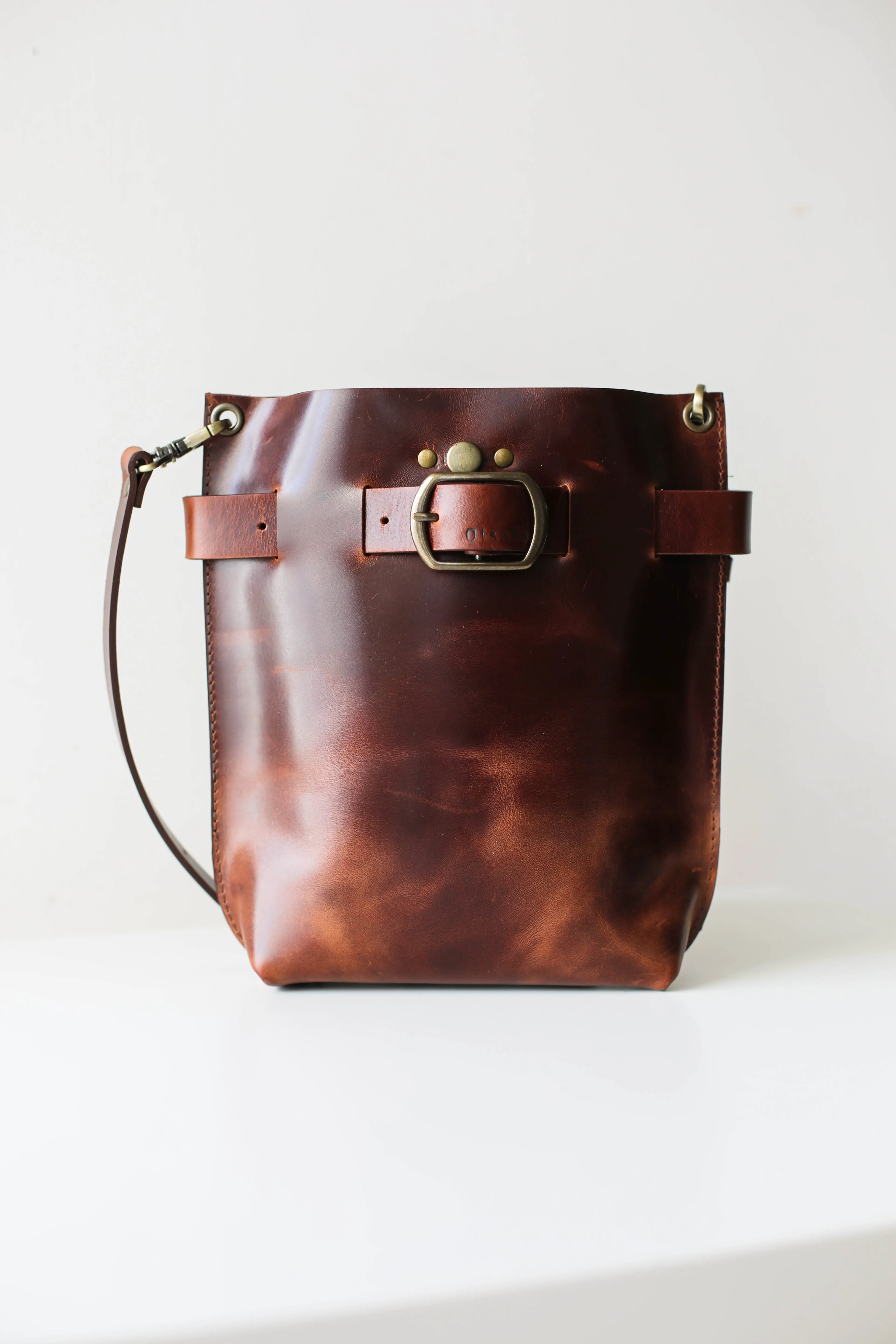 Valentina Dark Brown Leather Bag