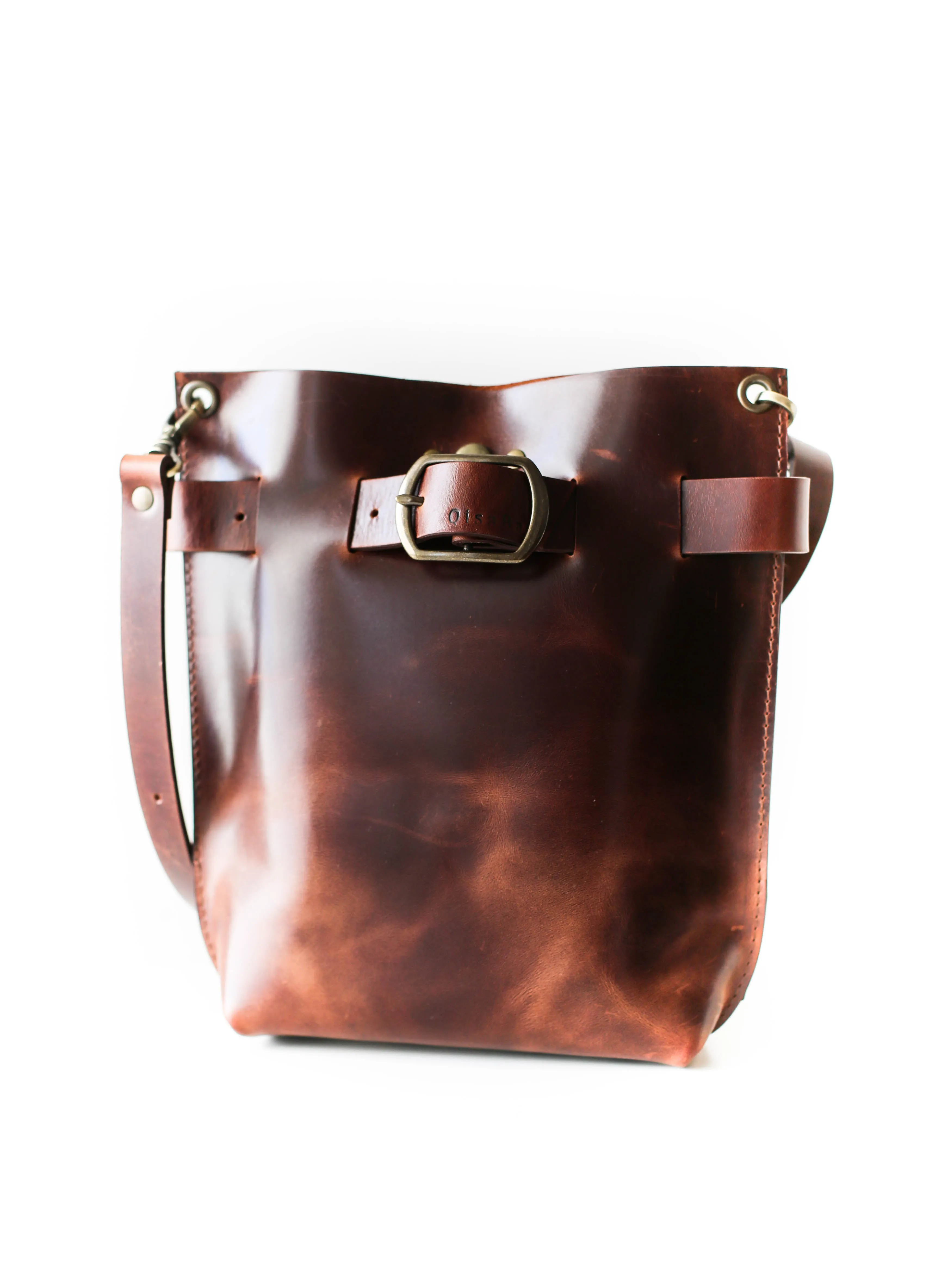 Valentina Dark Brown Leather Bag