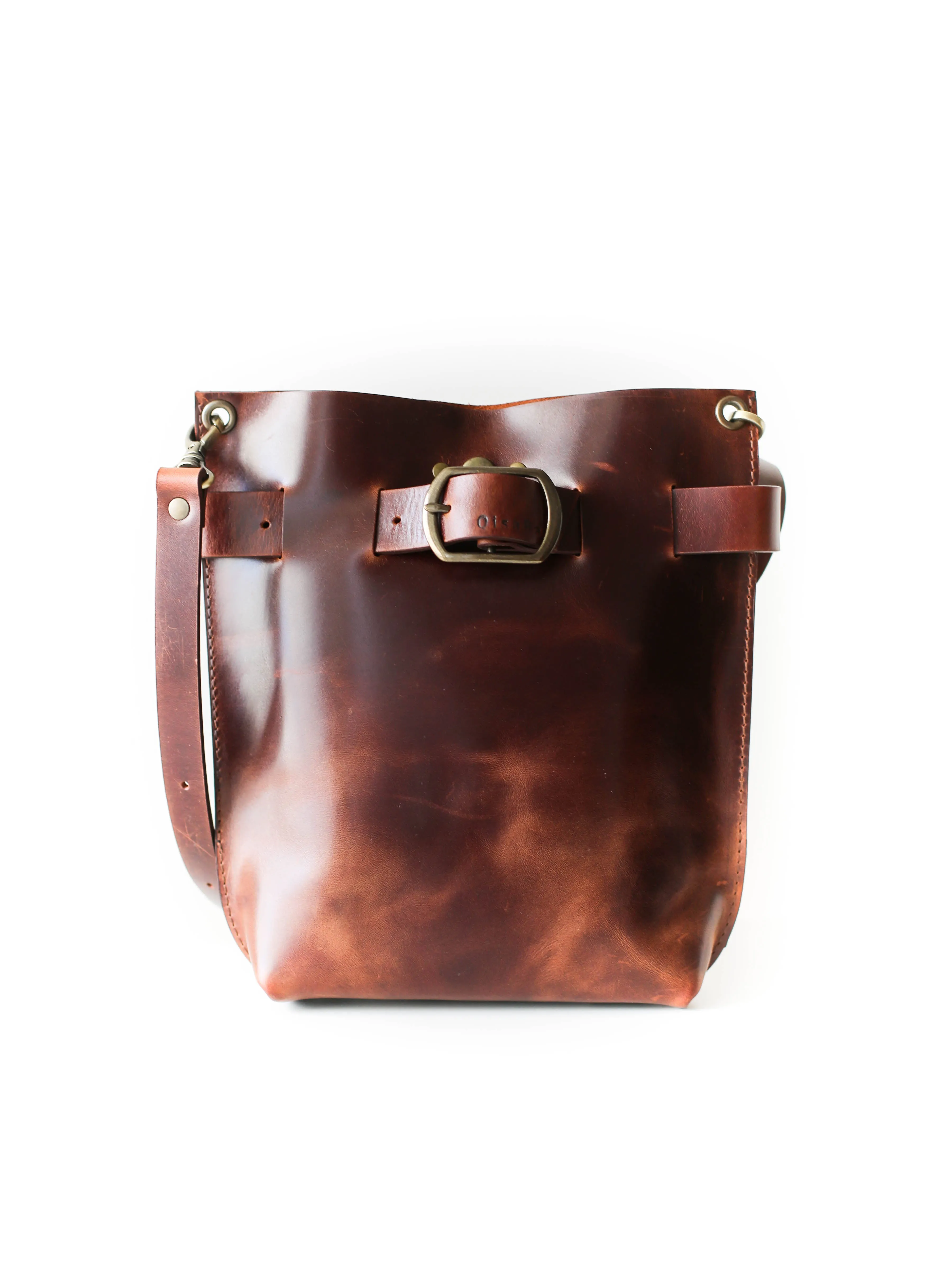 Valentina Dark Brown Leather Bag