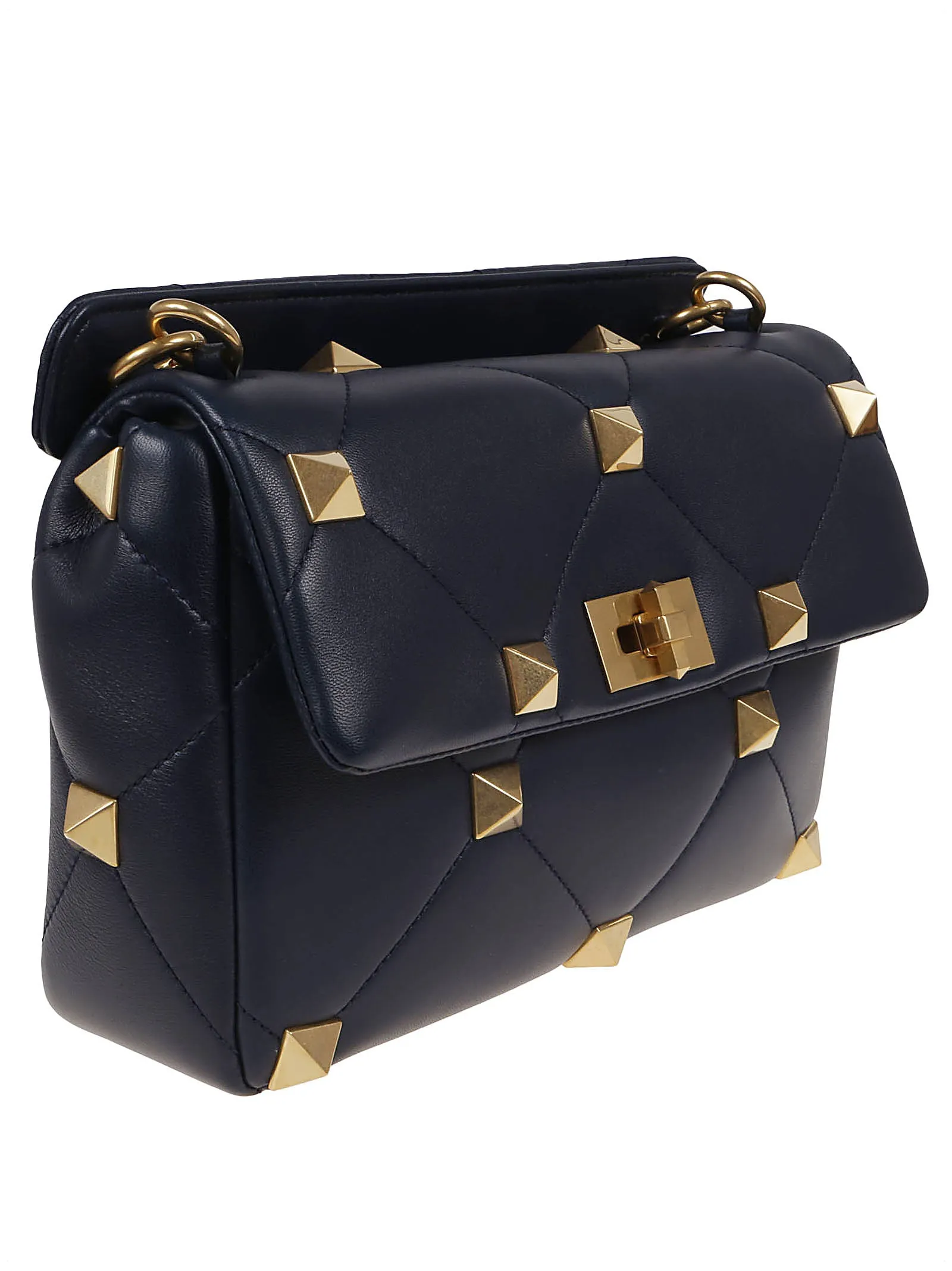 Valentino Garavani Roman Stud Quilted Crossbody Bag