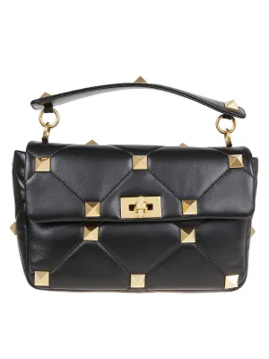 Valentino Garavani Roman Stud Quilted Crossbody Bag
