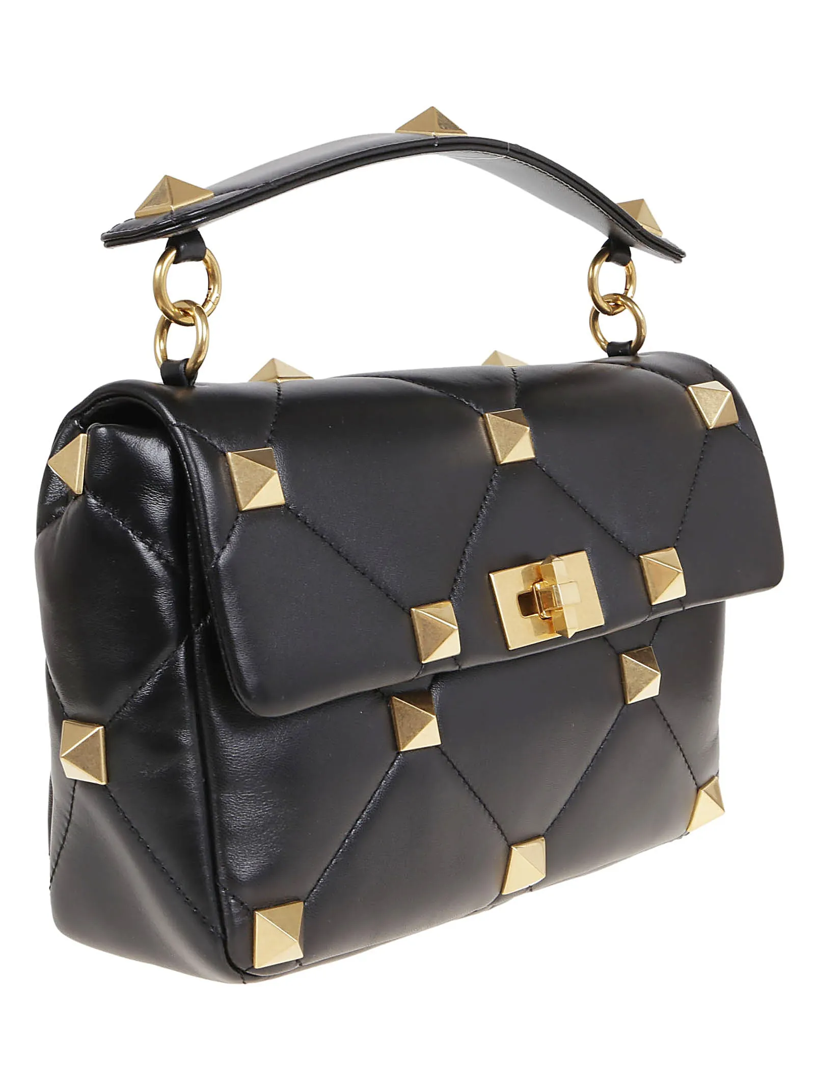 Valentino Garavani Roman Stud Quilted Crossbody Bag
