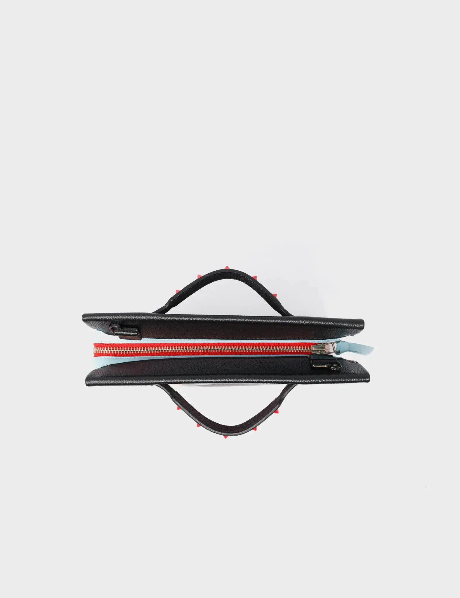 Vali Small Crossbody Black Leather Bag - Tangle Tales Black Design
