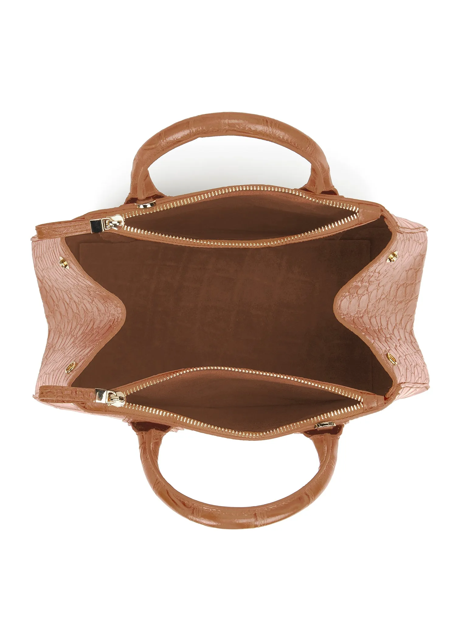 Vera Croco 14" - Dark Blush