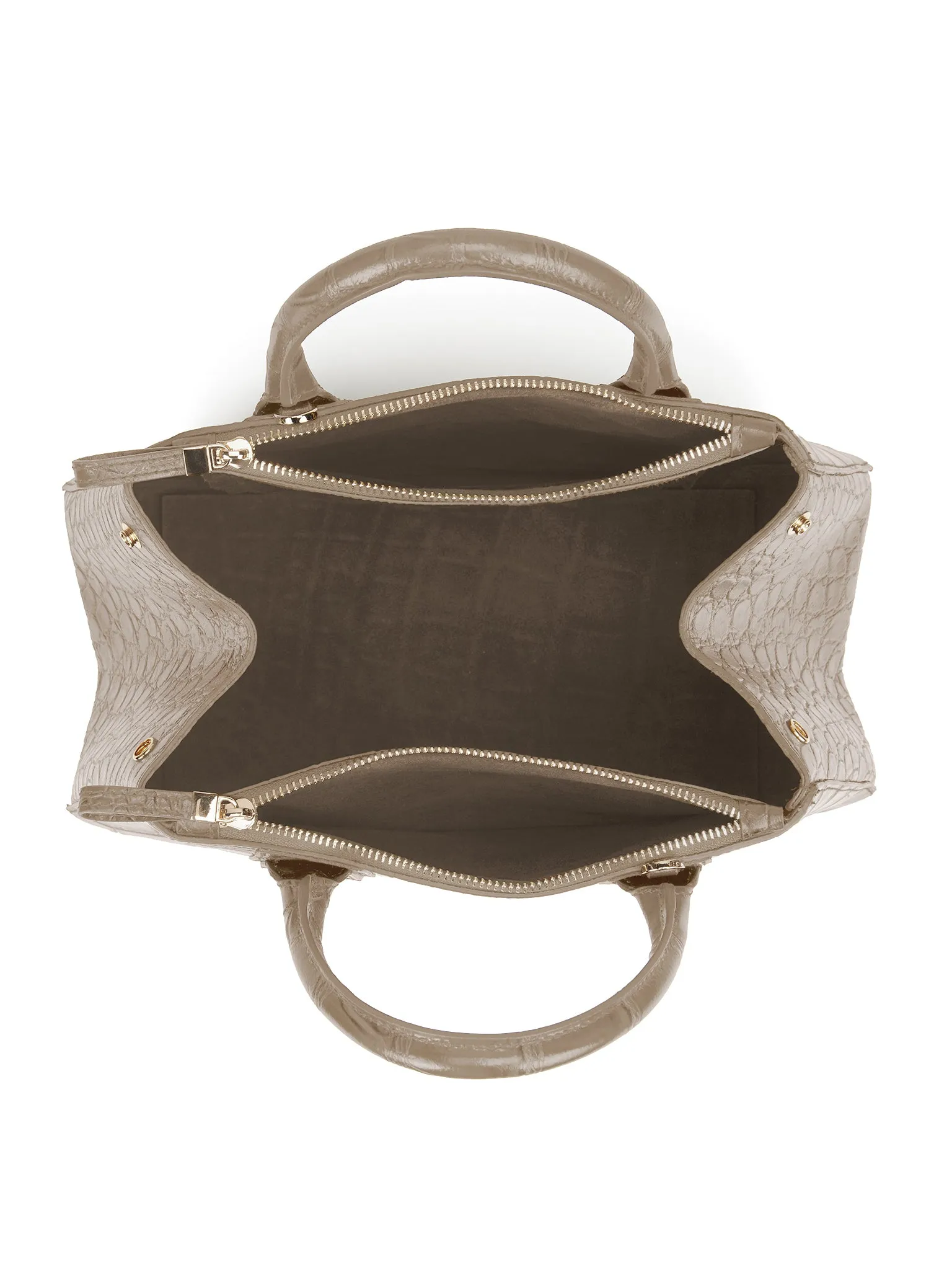 Vera Croco 14" - Light Beige