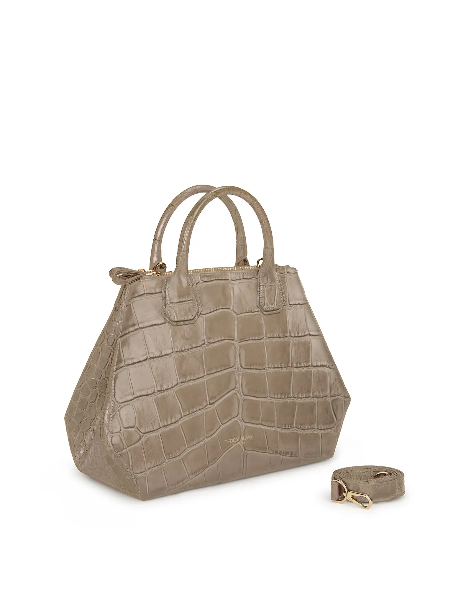 Vera Croco 14" - Light Beige