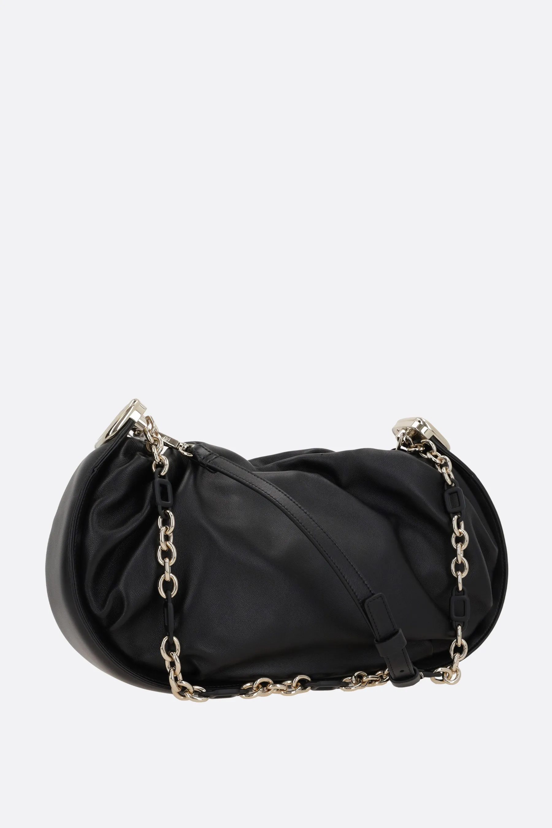 Viv' Choc Royal medium hobo bag in nappa