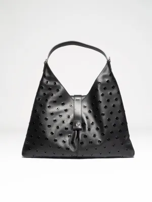 Waist Bag with Black Applications