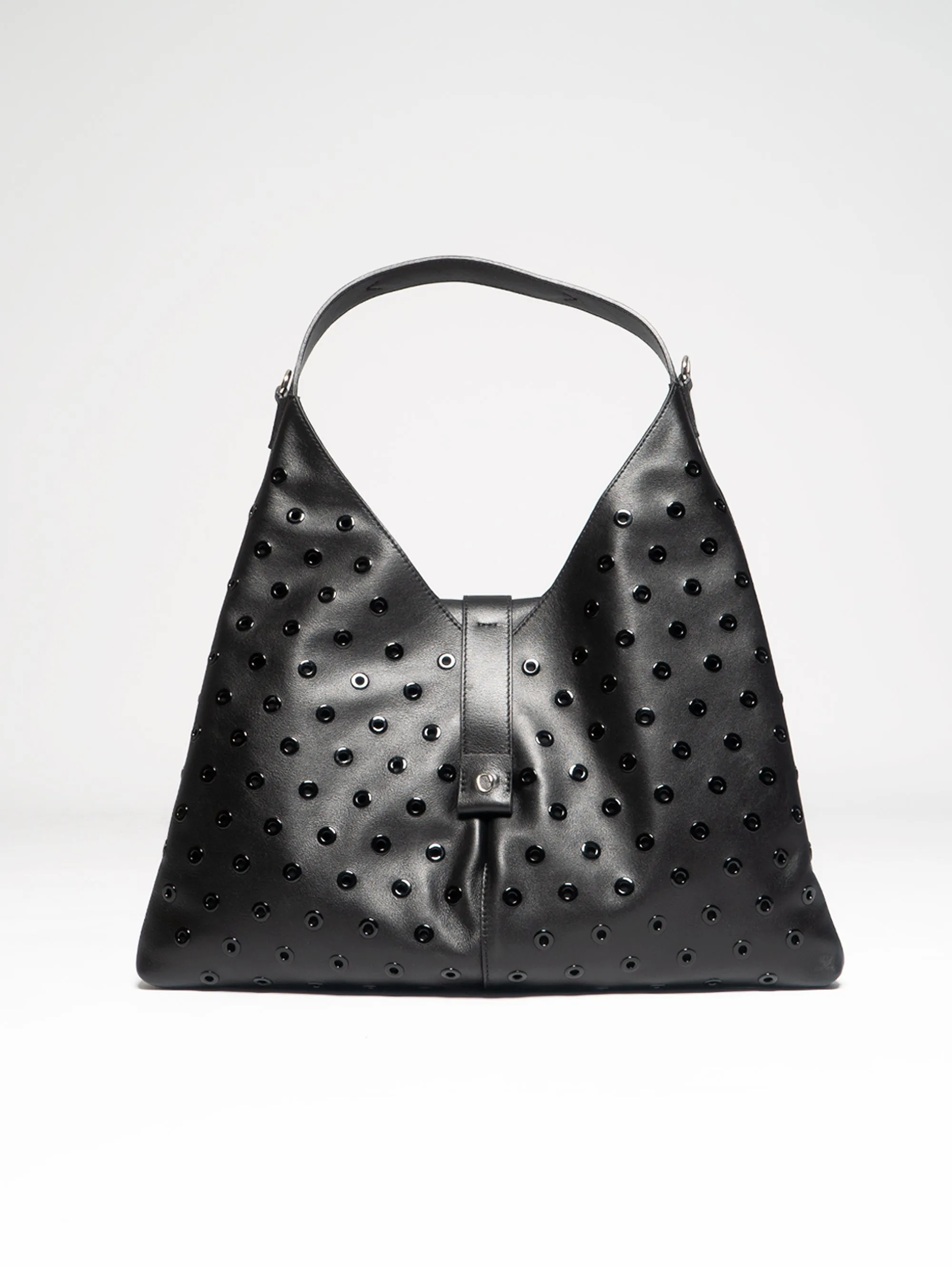 Waist Bag with Black Applications