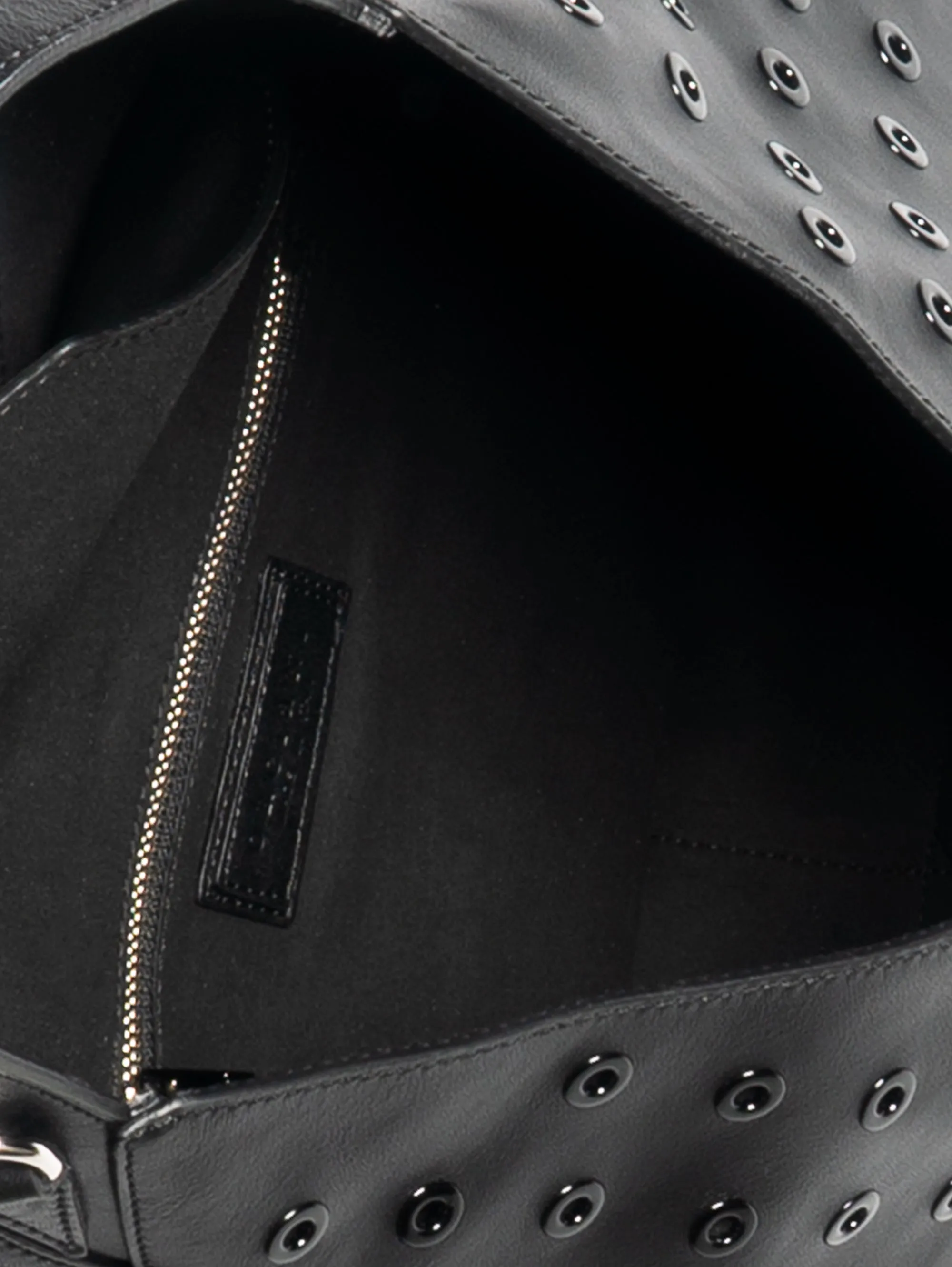Waist Bag with Black Applications