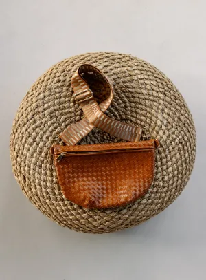 Westlyn Woven Bum Bag - Brown